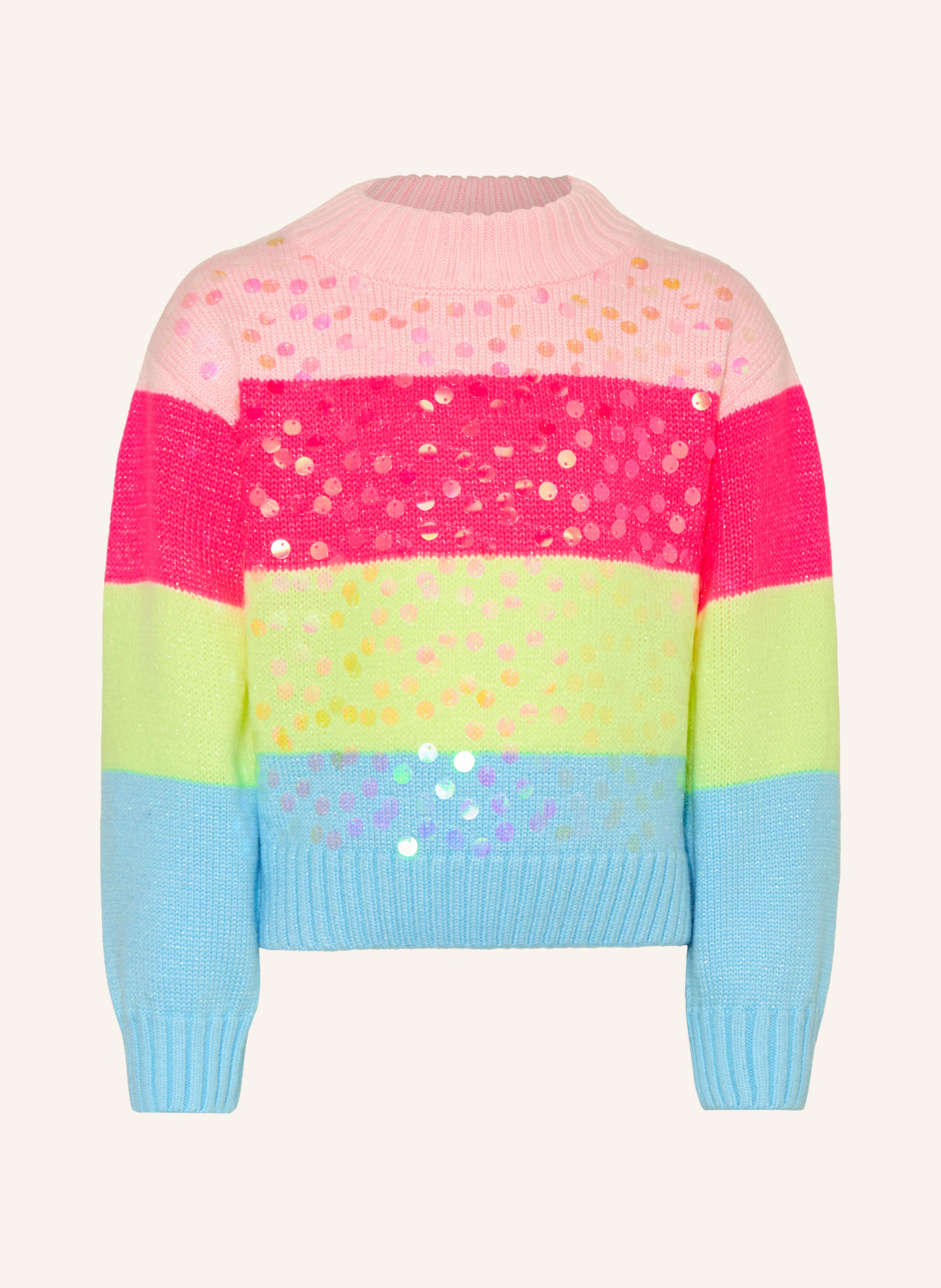 Billieblush Pullover mit Pailletten und Glitzergarn