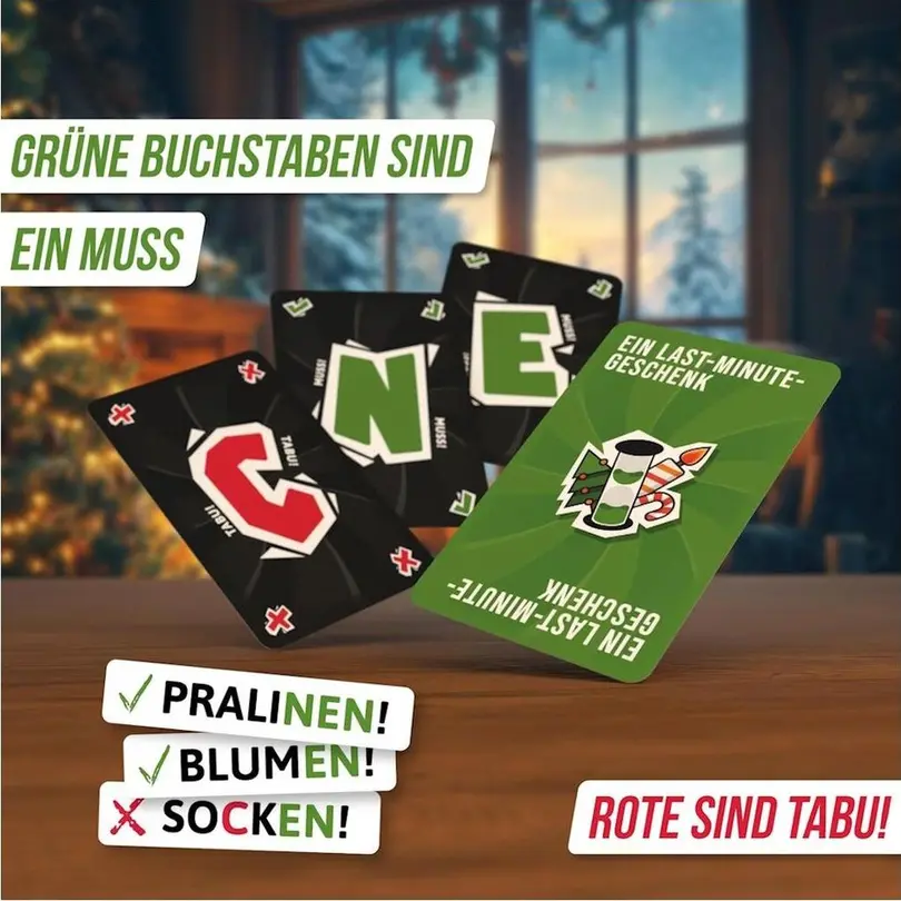 Kartenspiel 60-teilig Stadt Land Vollpfosten