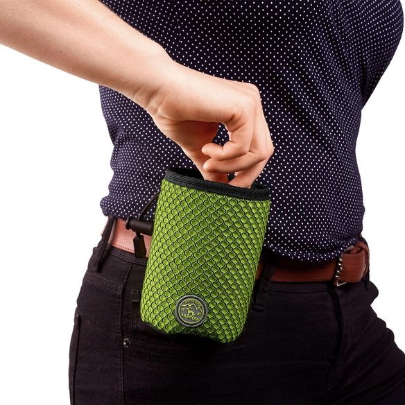 Snackbeutel »Hilo Basic«, für Hunde, Polyester/Kunststoff, limettengrün