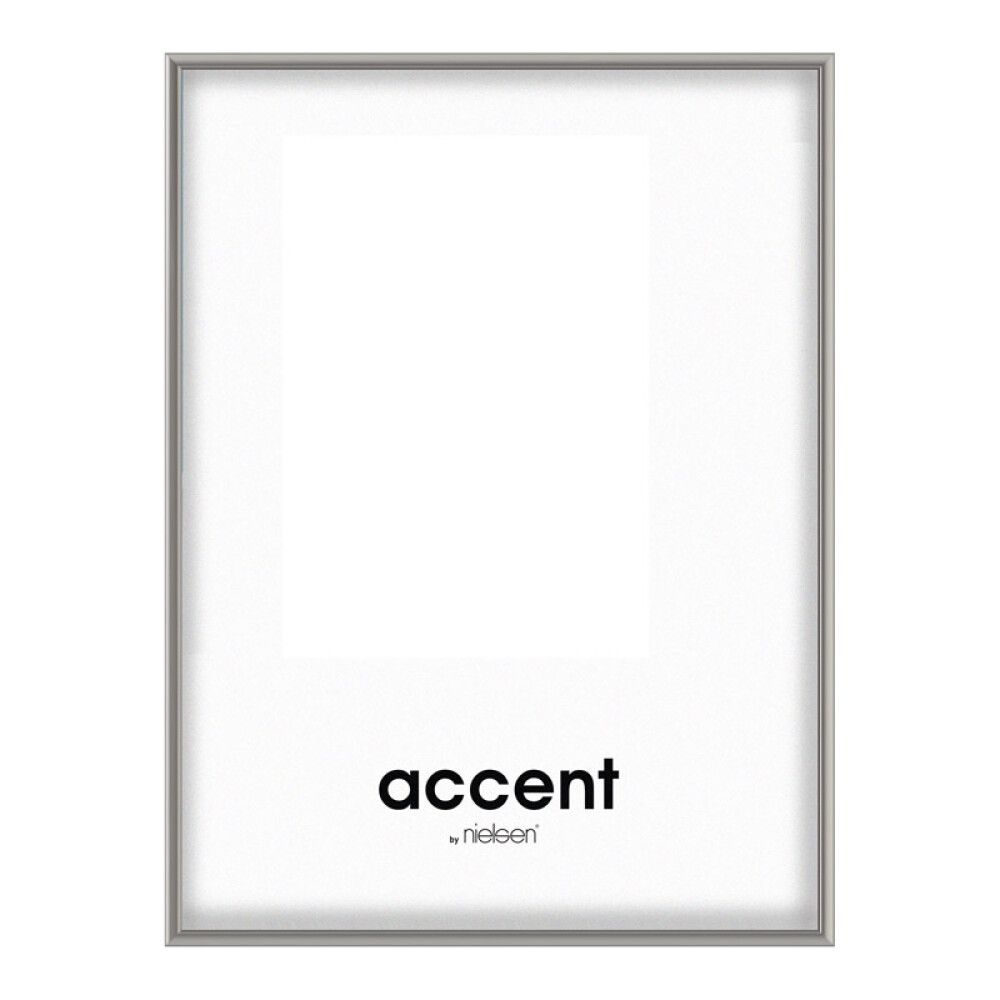 RAMME ACCENT 18X24CM STÅLGRÅ