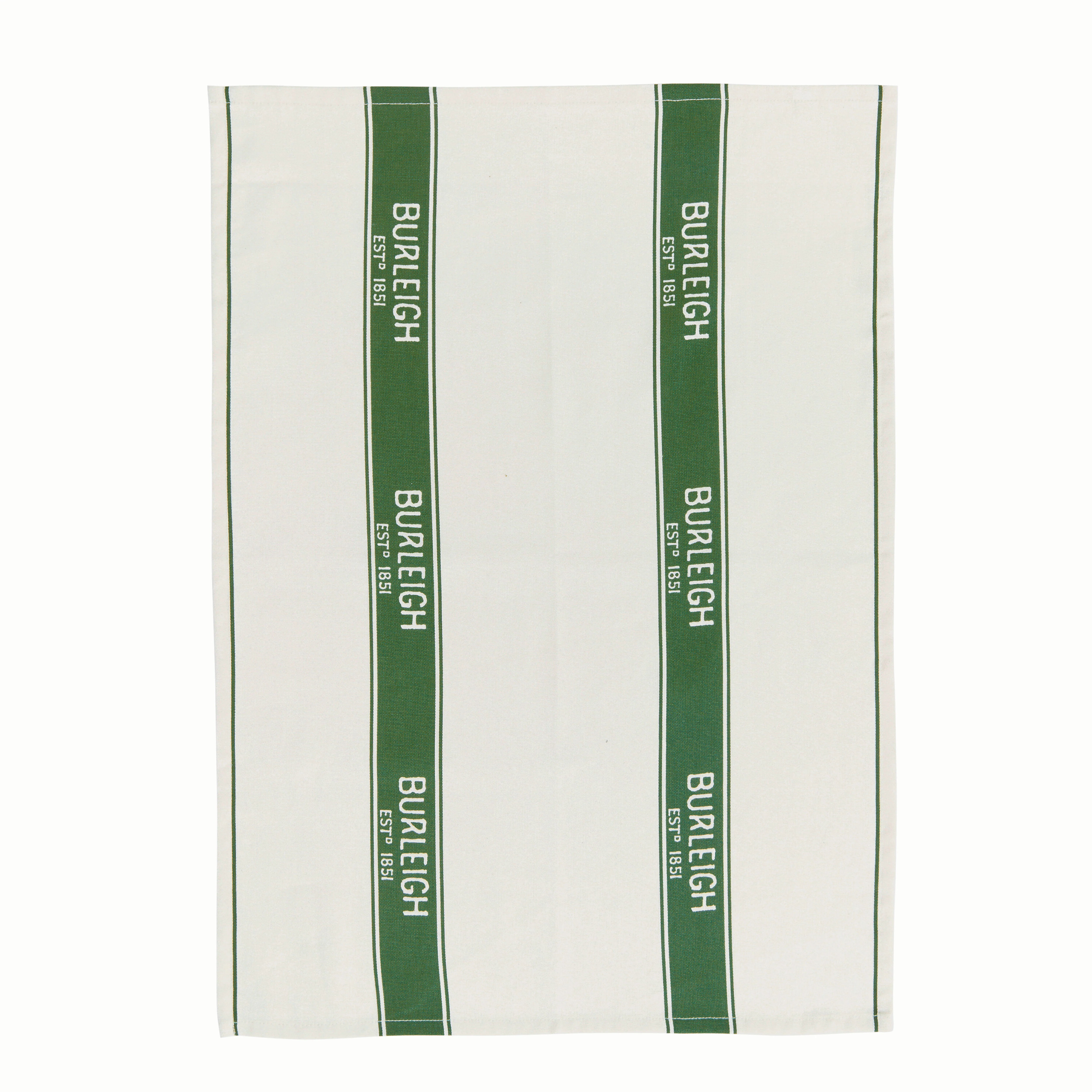 Burleigh x Bedeck of Belfast Green Hibiscus Tea Towel, Pack of 2