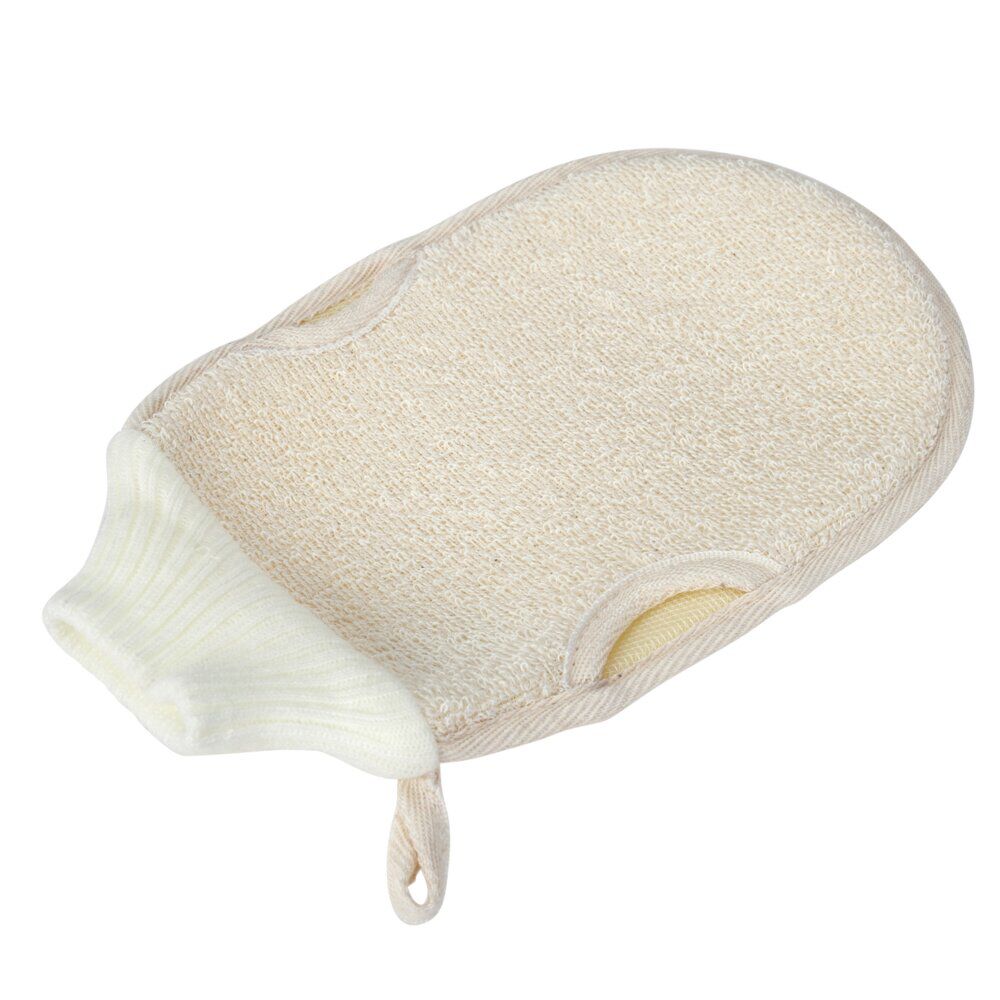 Gant de toilette fleur de douche exfoliant 26x16cm