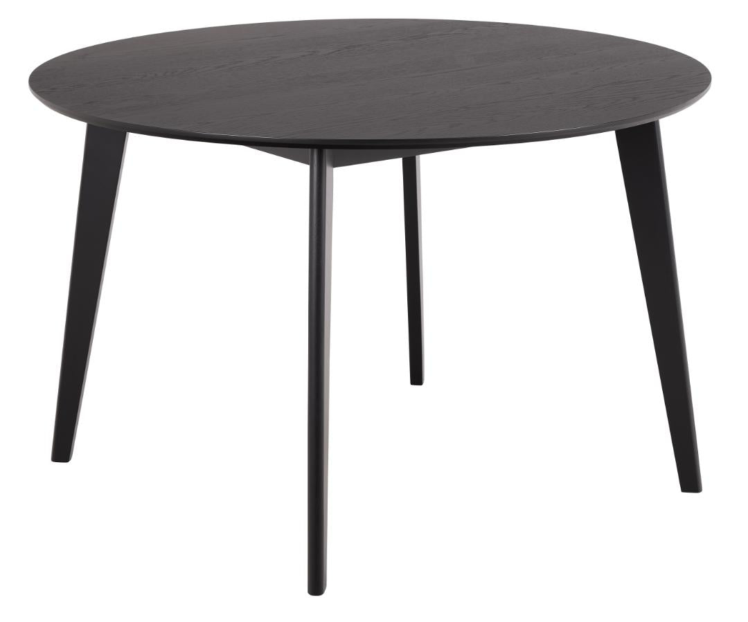 Rebellenclub Roskilde Eetkamertafel - ø120 cm - Zwart