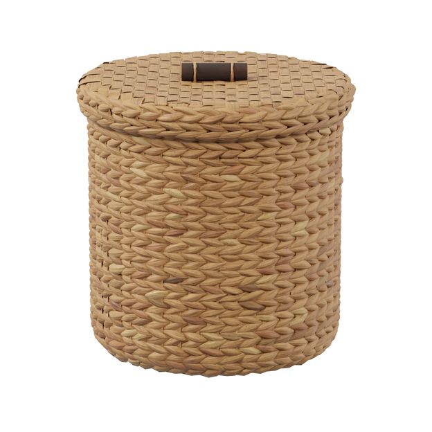 CESTO PARA ROUPA 41 CM X 44 CM TABOA TRANÇA
