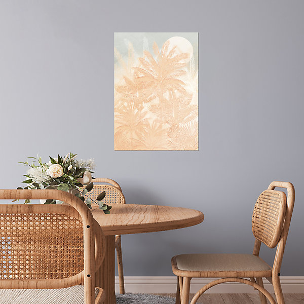 Affiche palmier pastel l.50 x l.70 cm Dada art