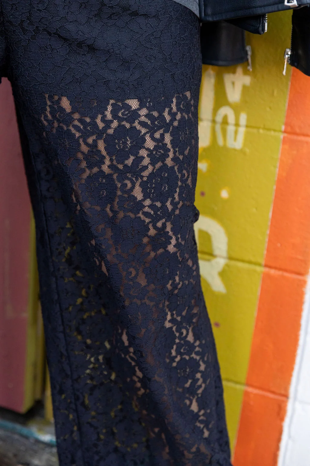 Honey Lace Pant in Black