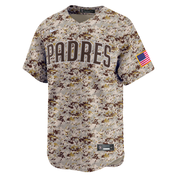 San Diego Padres Nike Alternate Limited Jersey - Camo