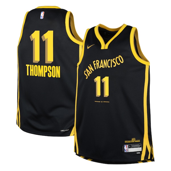 Klay Thompson Golden State Warriors Nike Youth  Swingman Replica Jersey - City Edition - Black