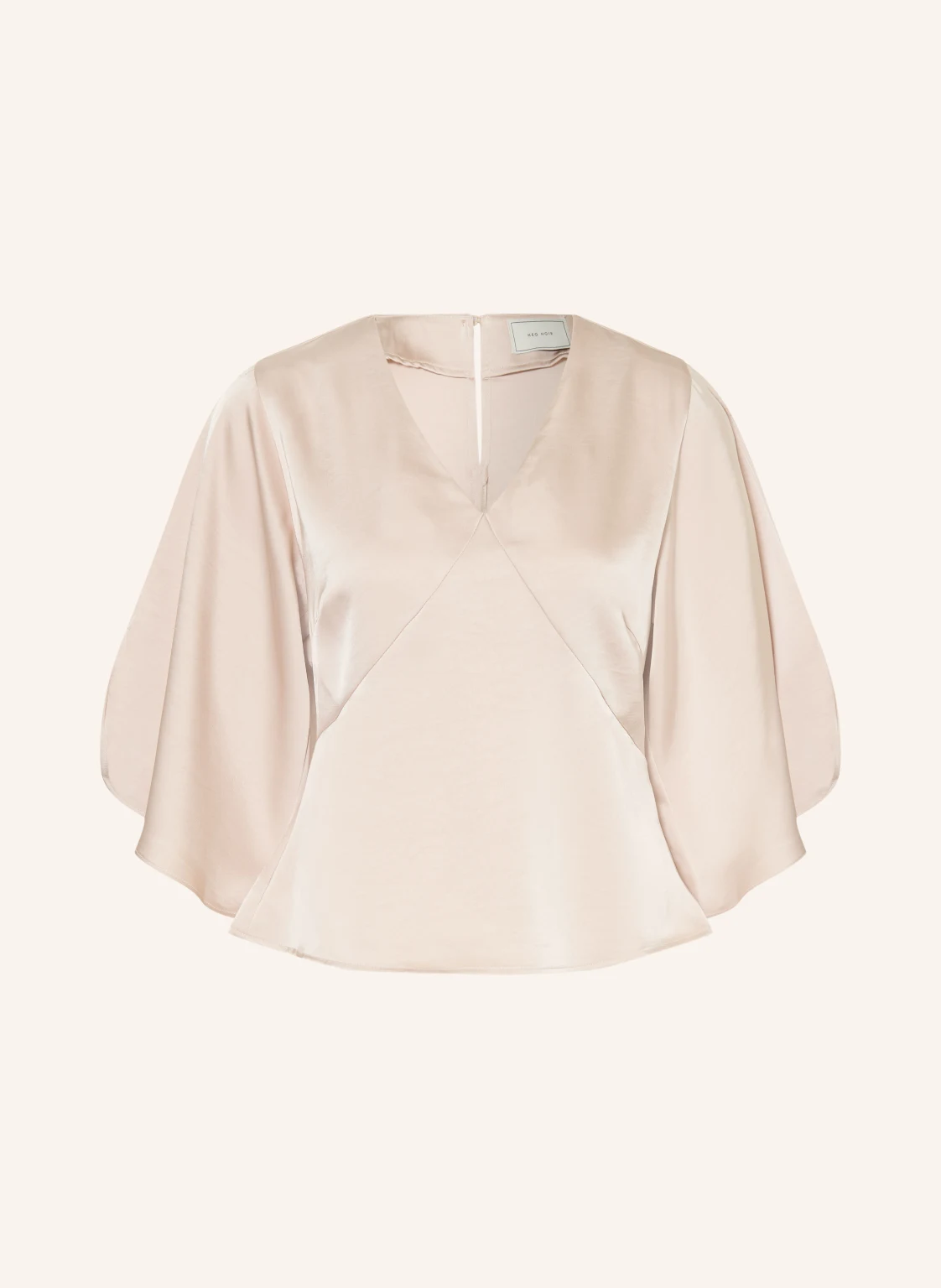 NEO NOIR Blusenshirt REMANA mit 3/4-Arm aus Satin
