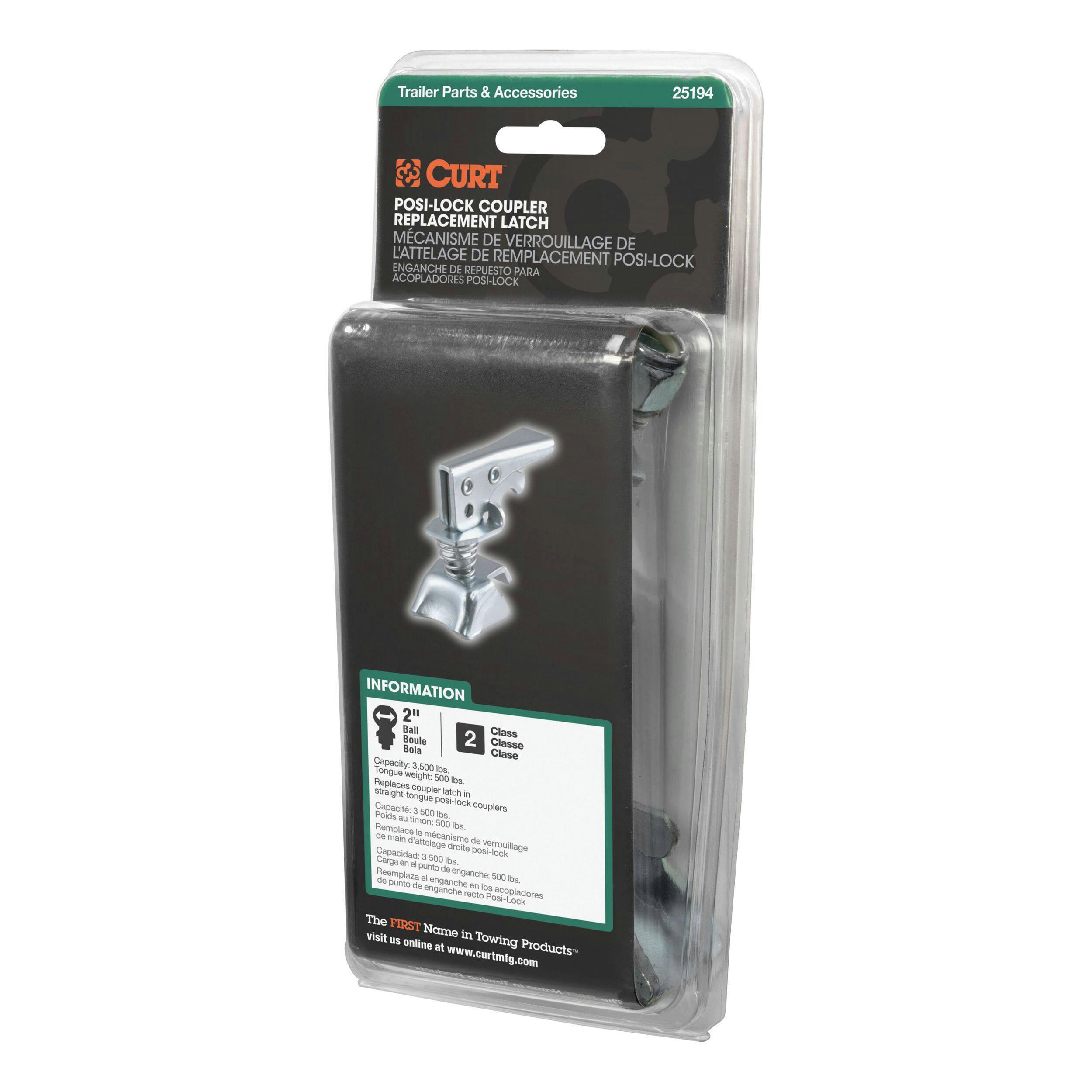 CURT Replacement 2-in Posi-Lock Coupler Latch for Couplers