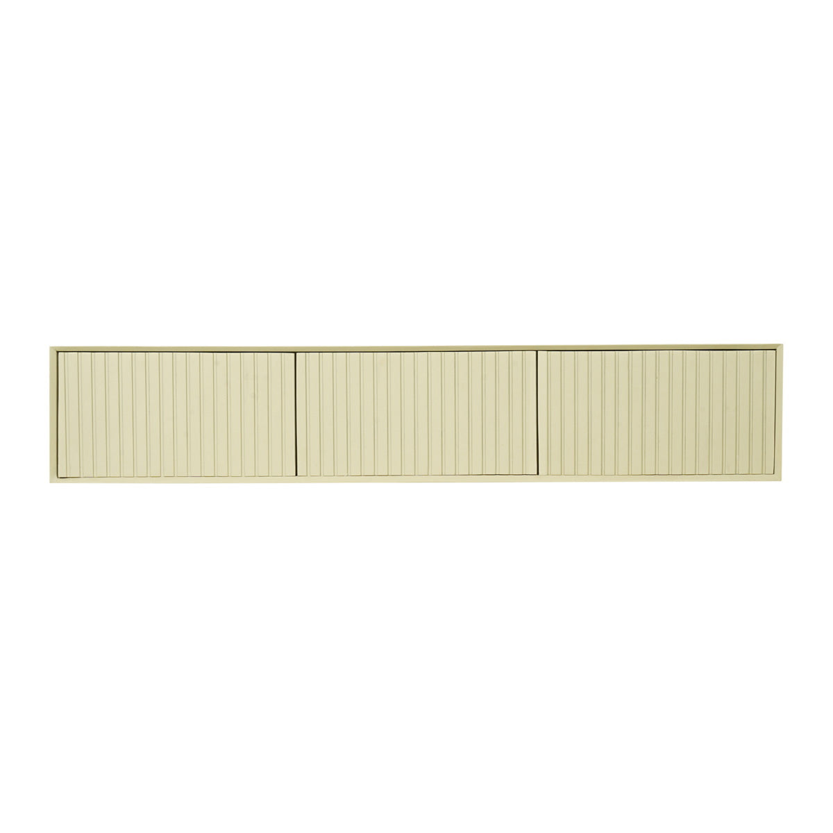 StarFurn Zwevend Tv-meubel Madison - Zandkleur Hout - 160x35x30cm