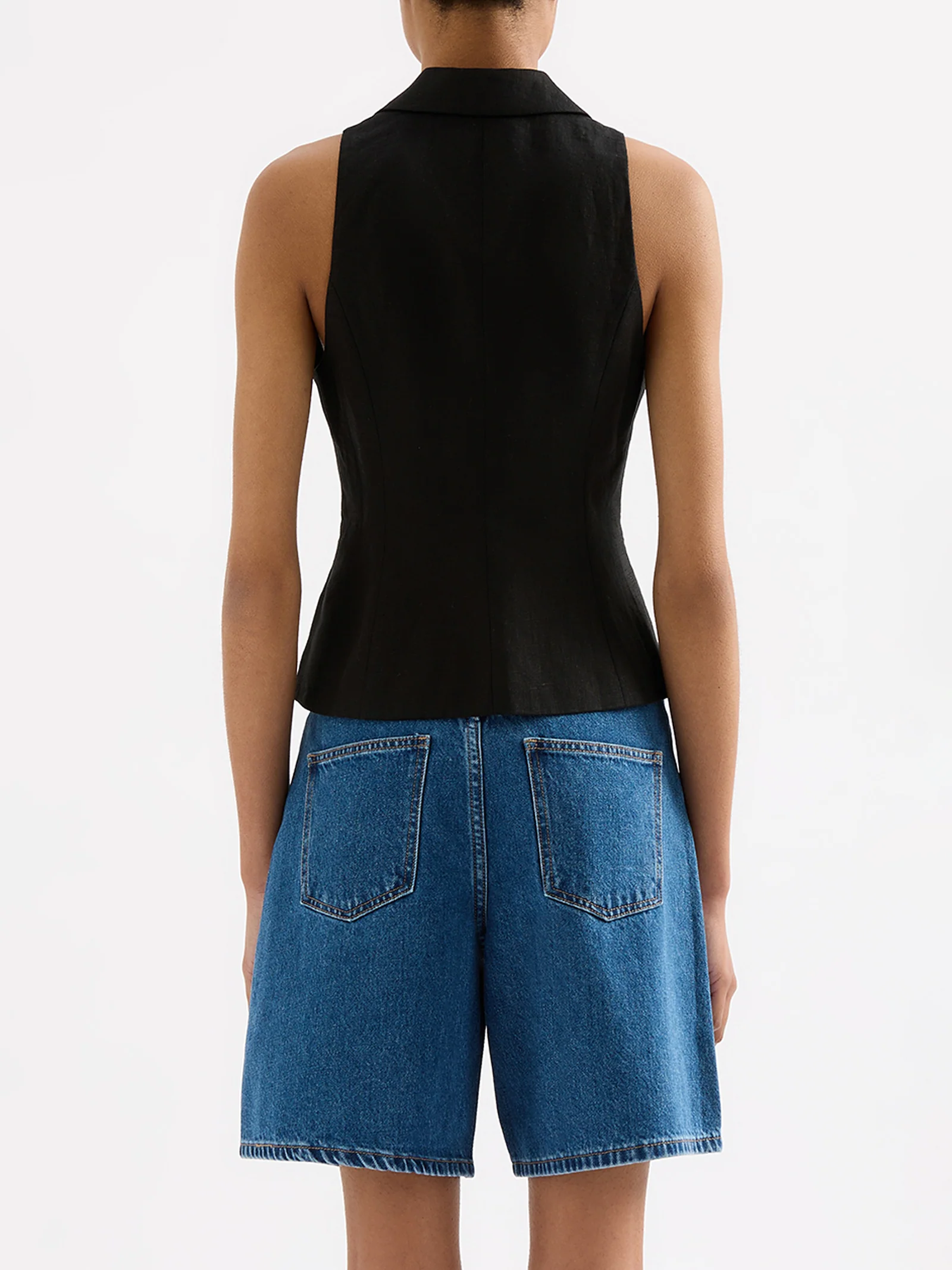 Thilda Linen Vest