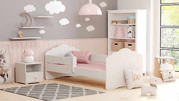 FALA lit d'enfant avec balustrade 160x80