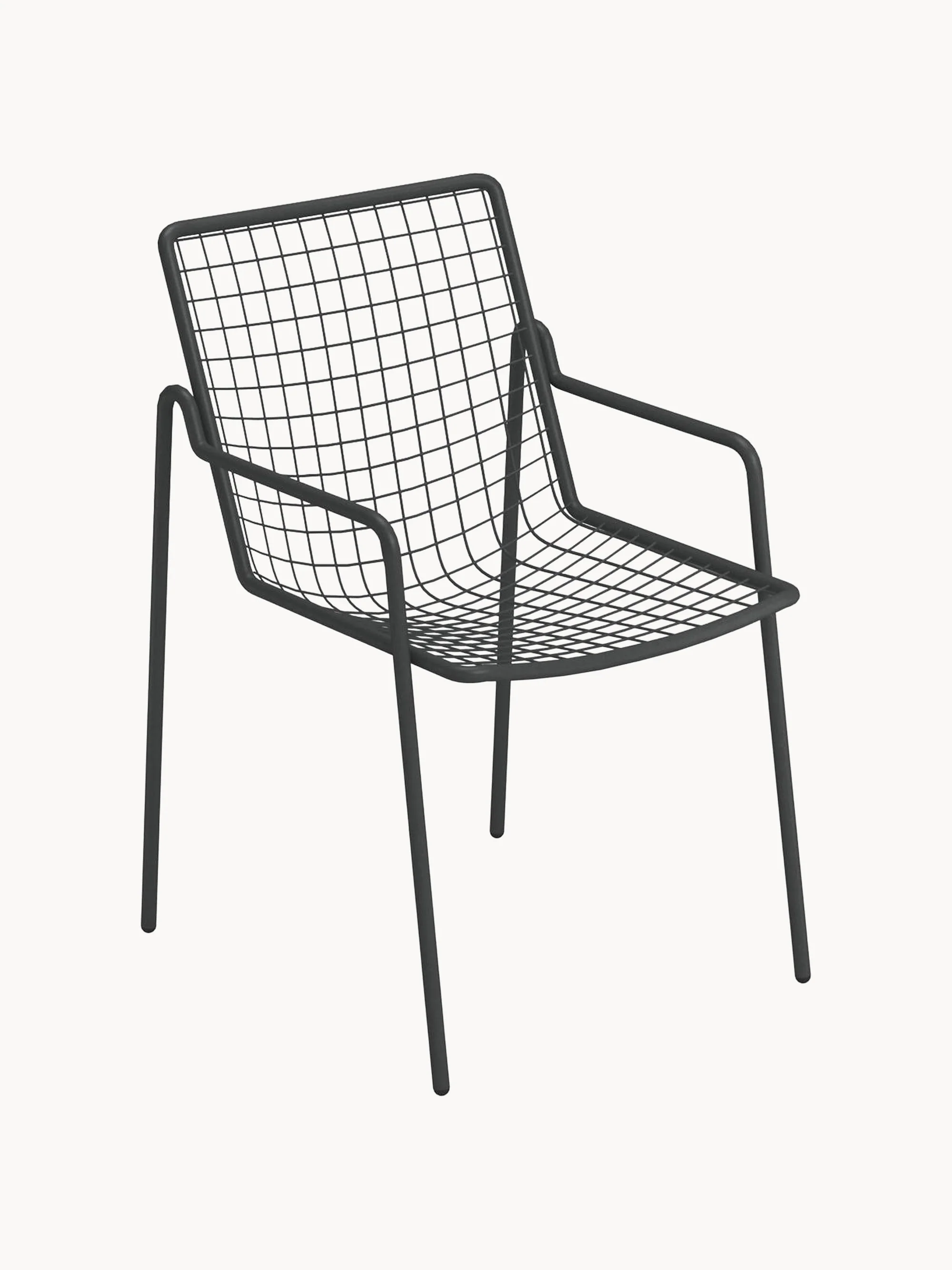 Stapelbarer Gartenstuhl Rio R50 mit Armlehnen