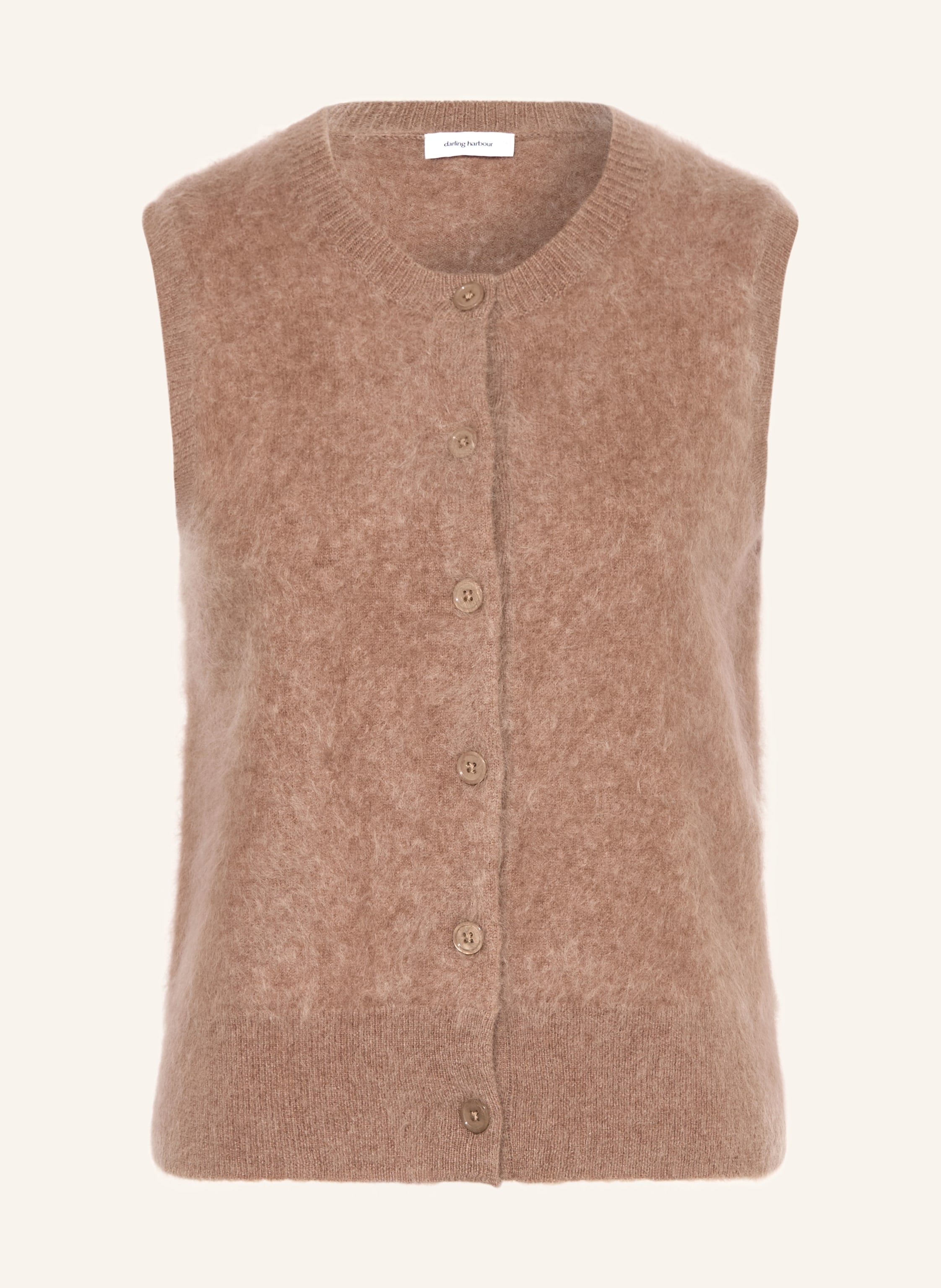 darling harbour Strickweste aus Cashmere