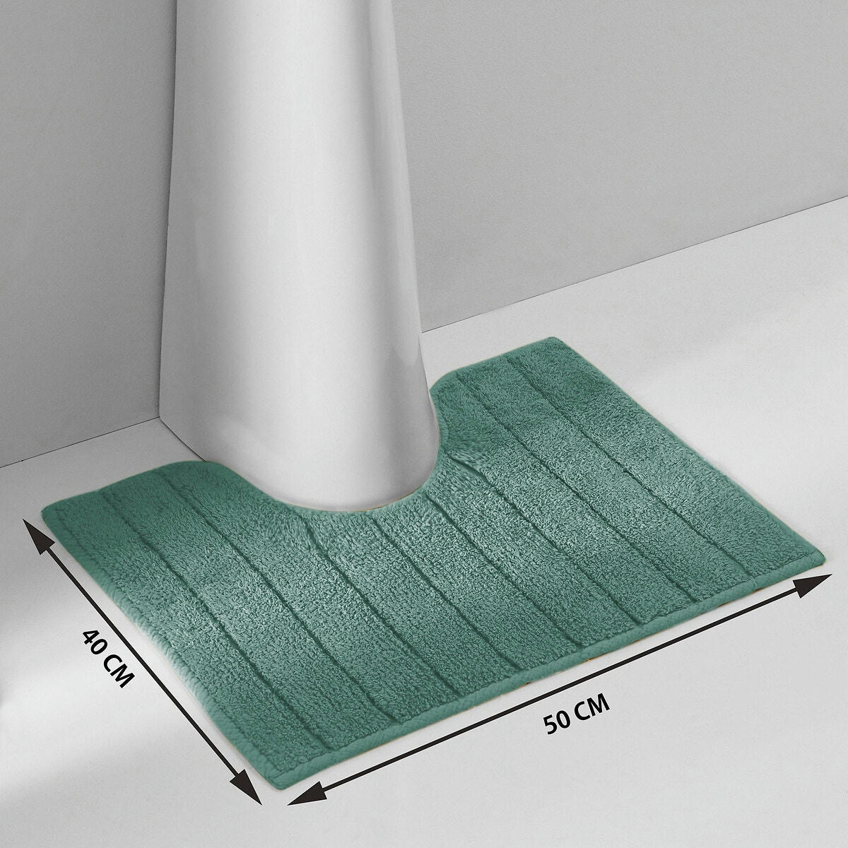 Tapis de bain contour WC/lavabo 1300g/m2, Zavara