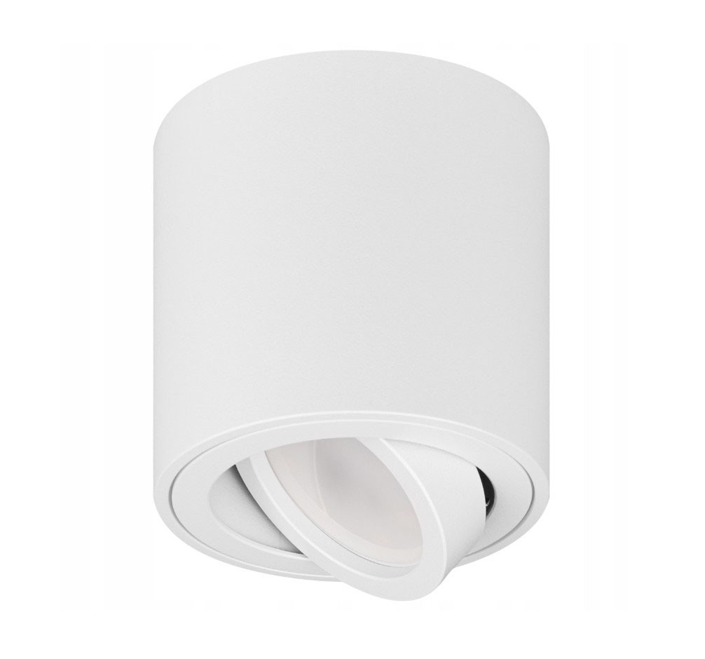 Lampa sufitowa tuba kierunkowa Deba Mini GU10 biała