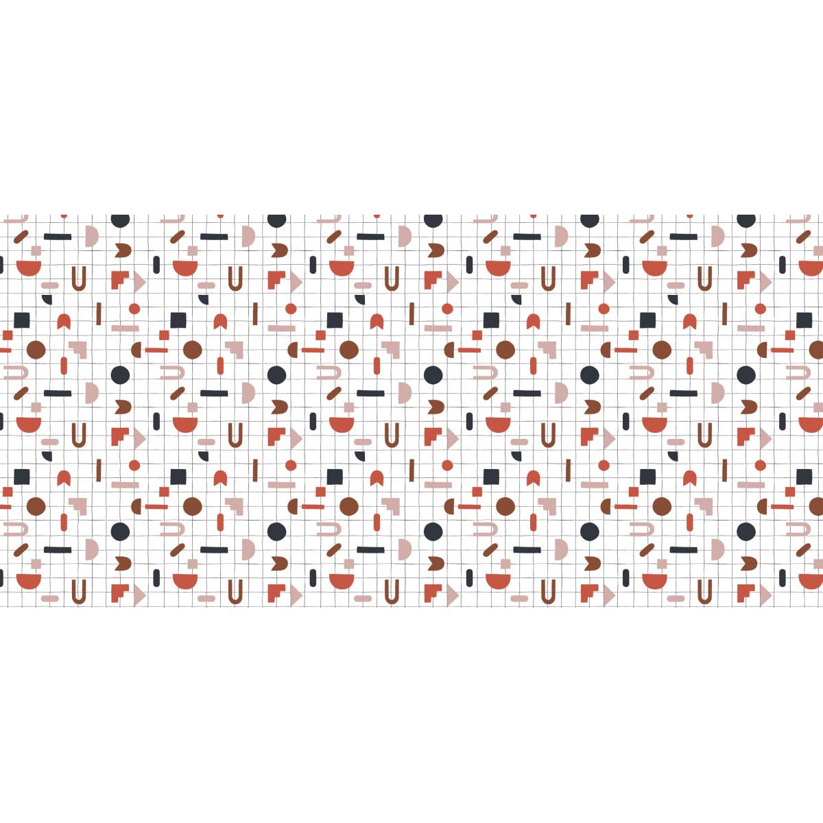 - Papier peint panoramique tiles 150 x 250 cm