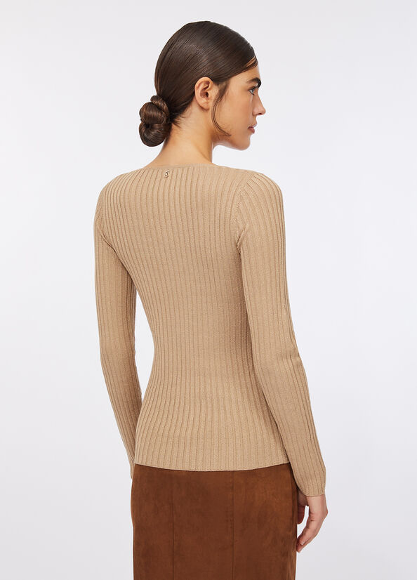 Maglia con scollo a V