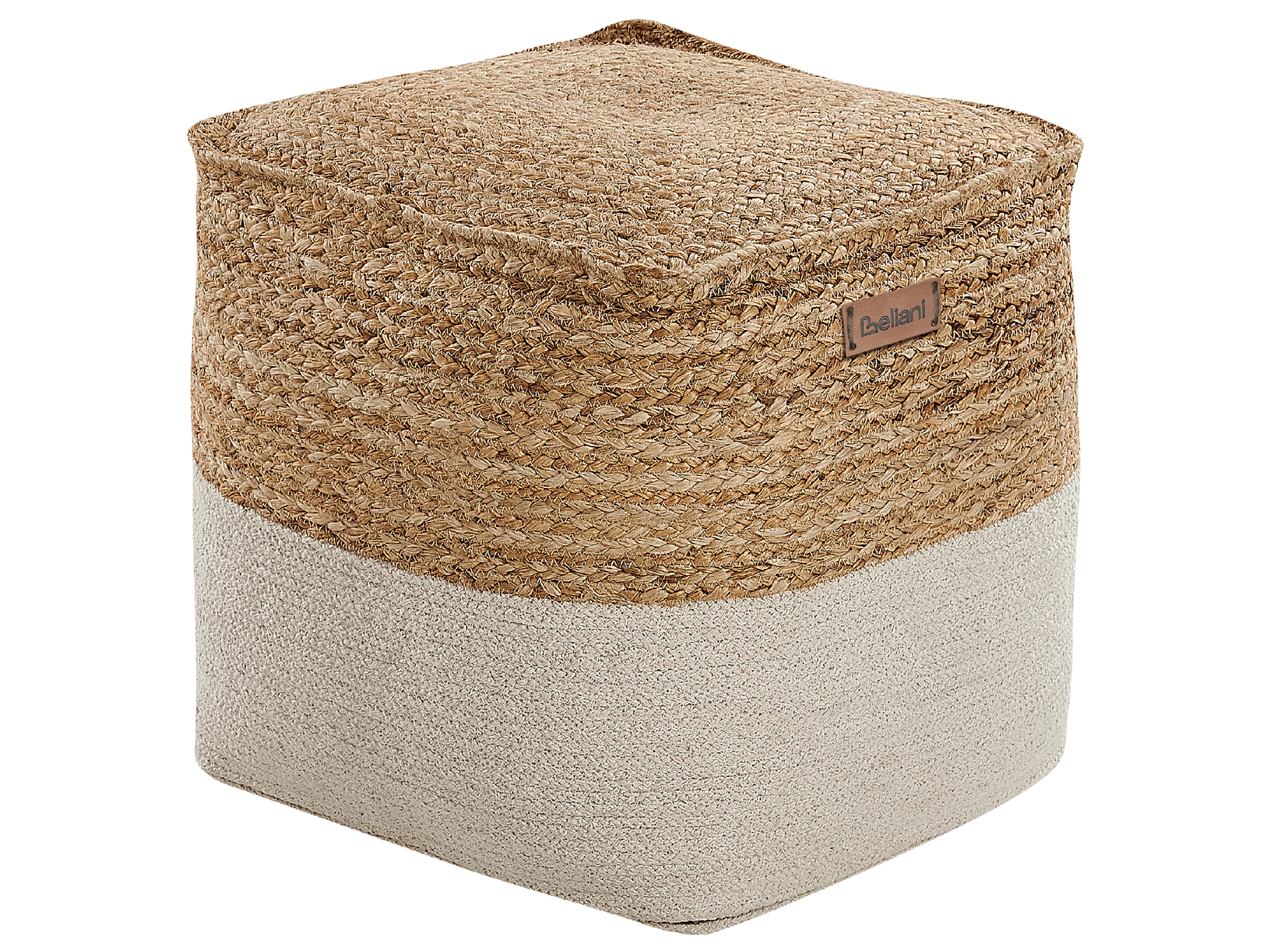 Pouffe KIRAMA Jute Beige
