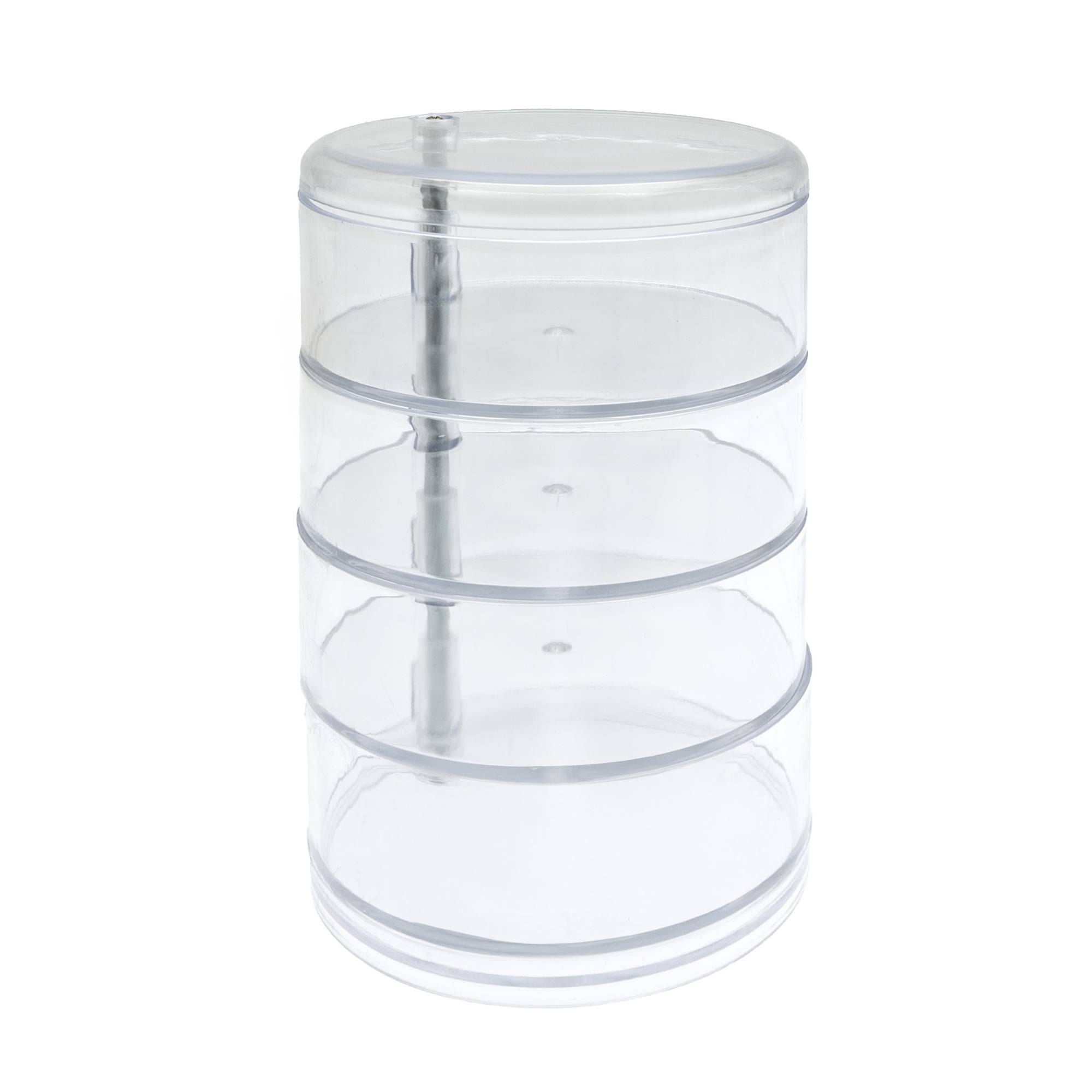 Round Four Layer Storage Tube 18cm