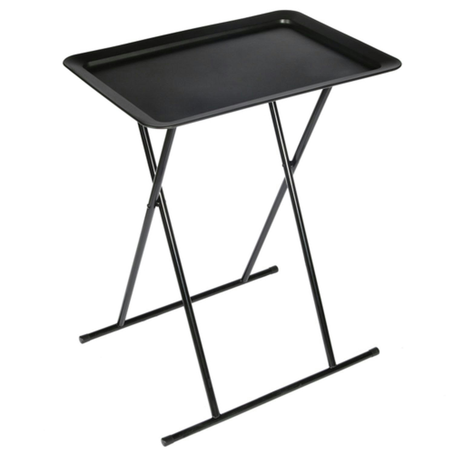 ZOÉ - Table d'appoint pliable design noir