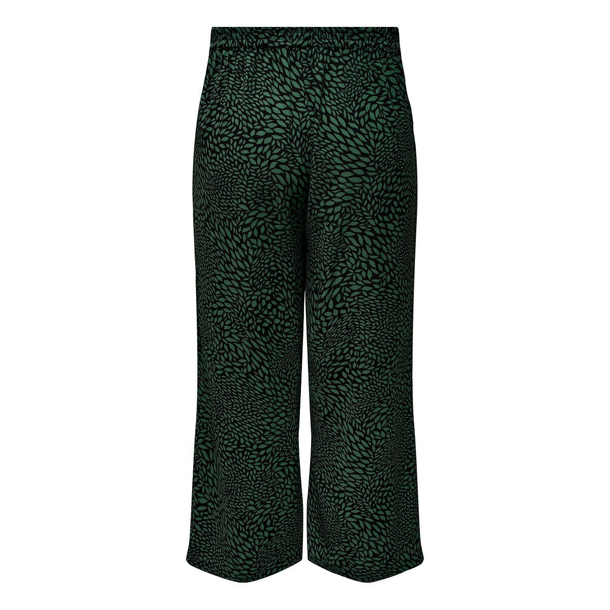 Pantalon  large imprimé, à nouer