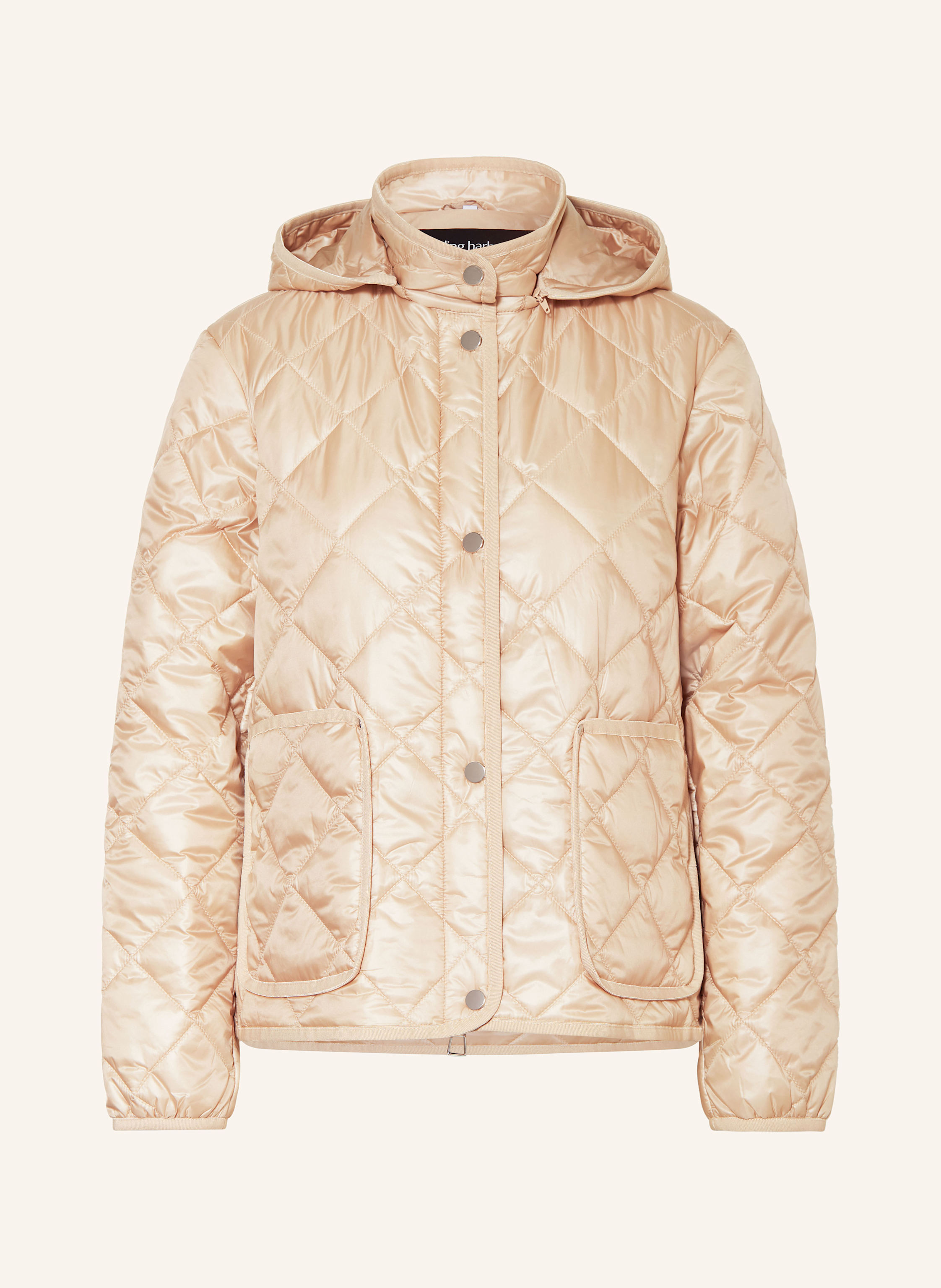darling harbour Steppjacke mit abnehmbarer Kapuze