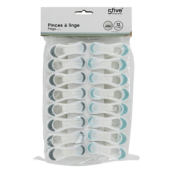 Lot de 16 pinces à linges - 5Five