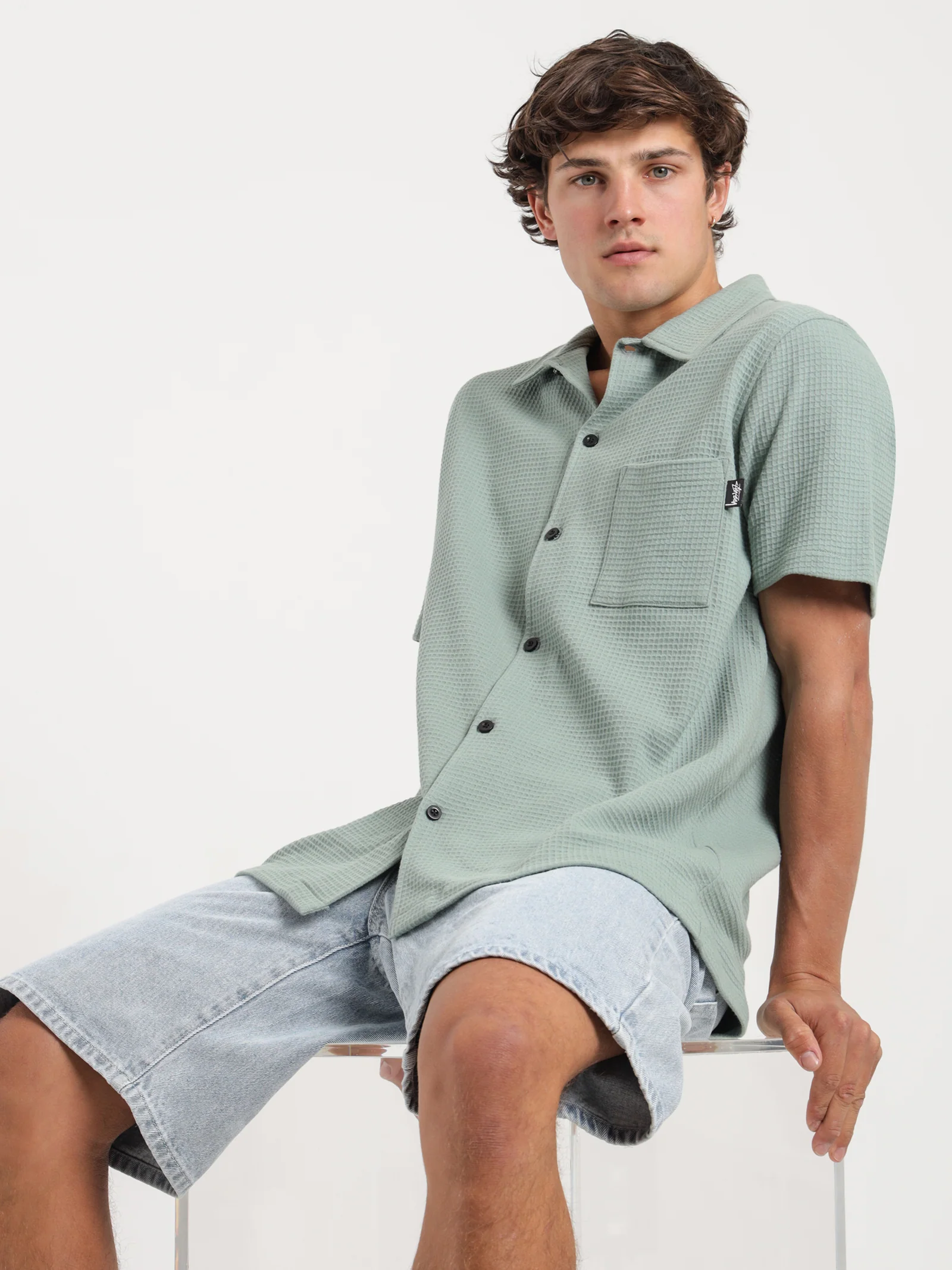 Stussy Waffle Shirt