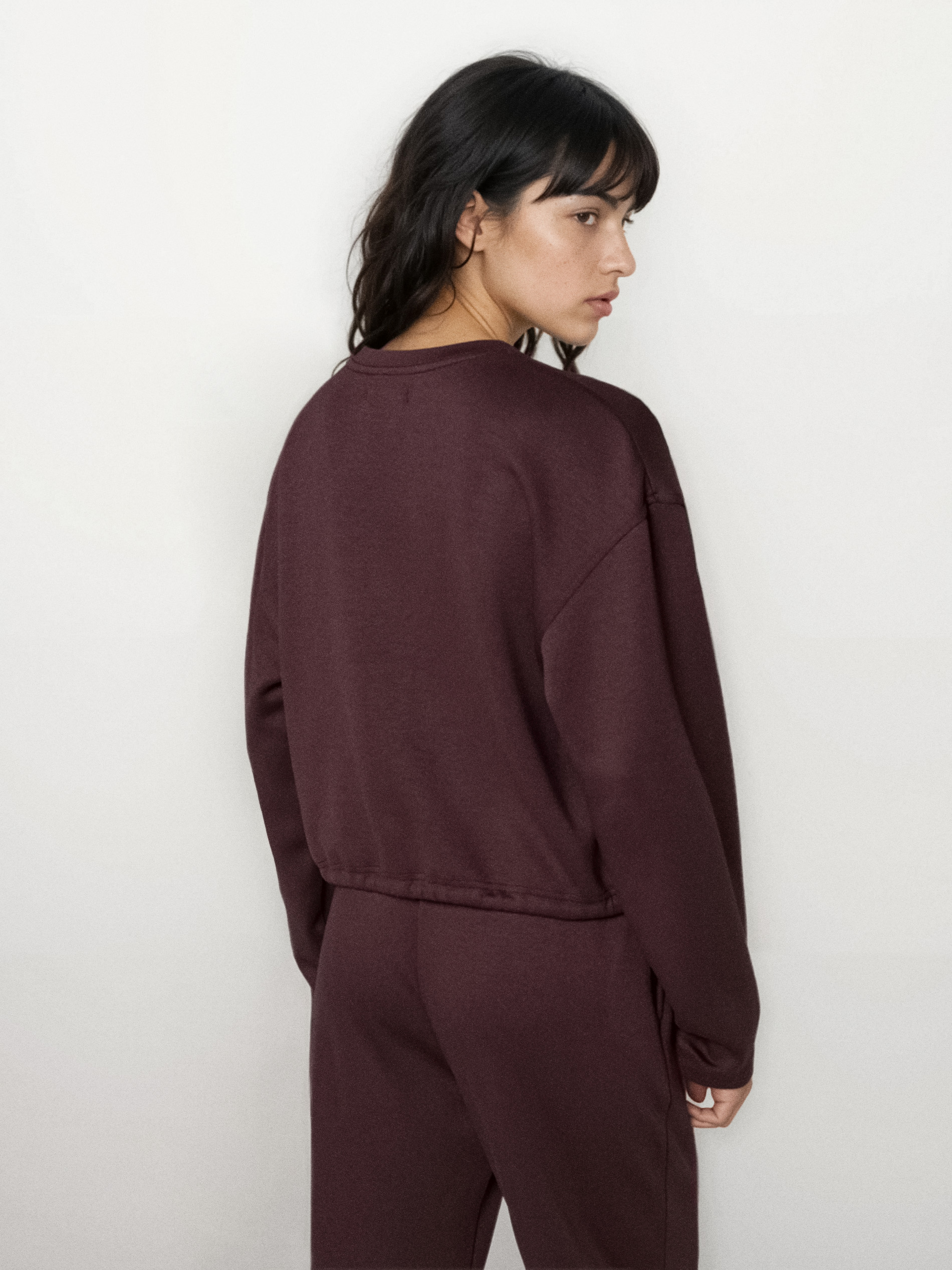 Bluza soft touch z domieszką wiskozy