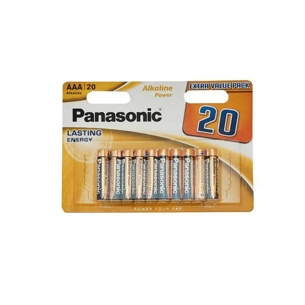 Panasonic Alkaline Aaa Battery 20 Pack