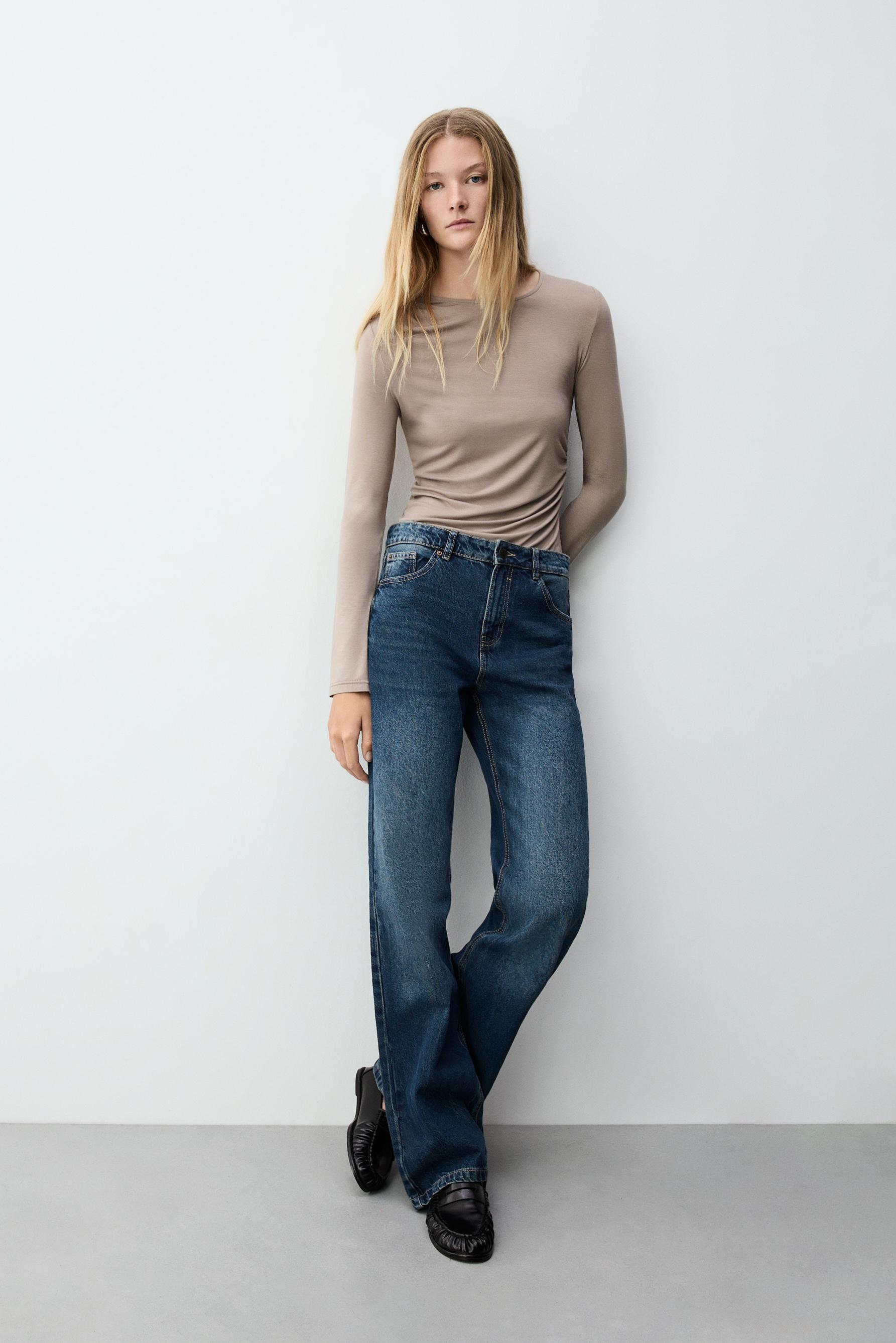 Jeans slim wide