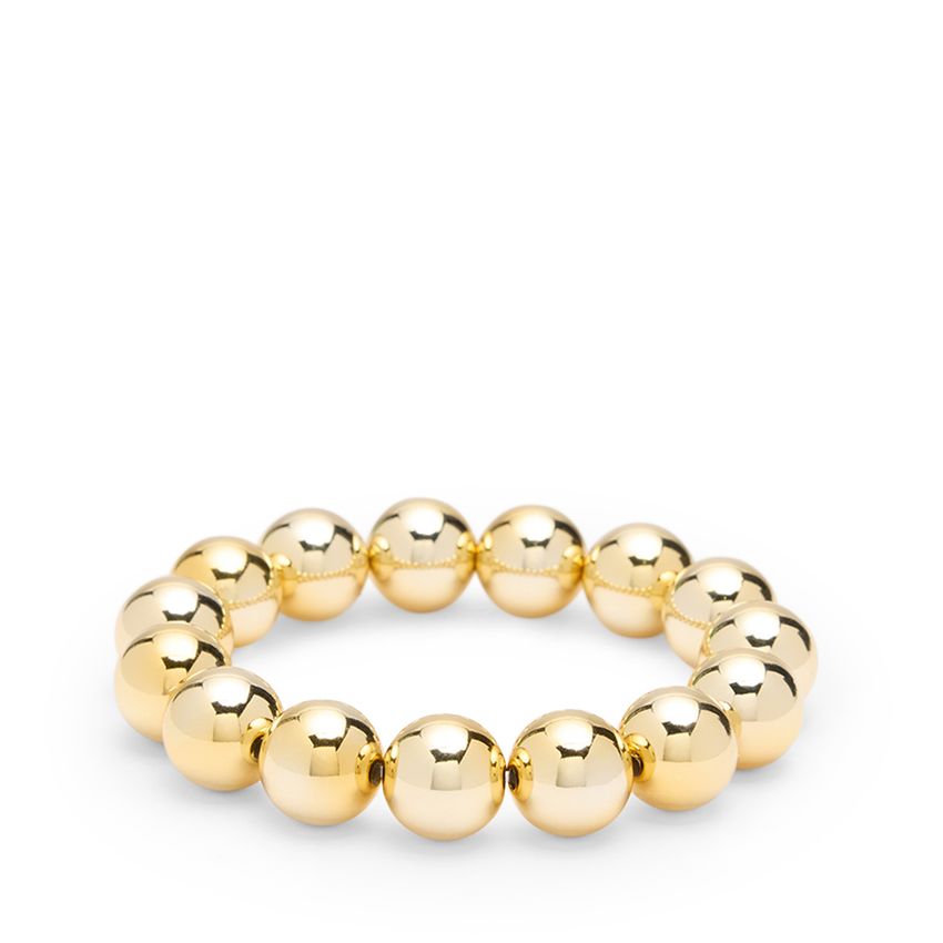 Manfield Goudleurige kralenarmband