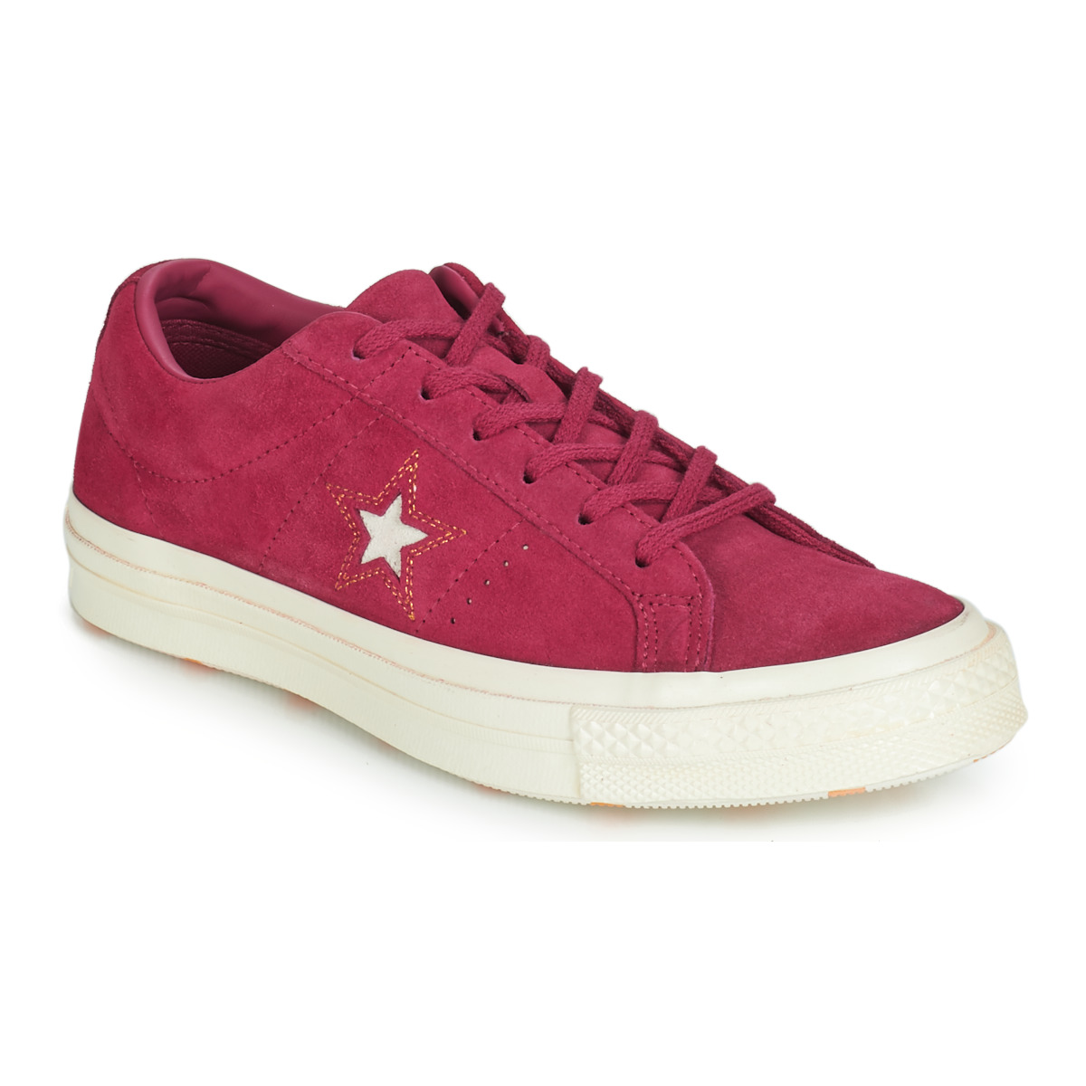 Converse - ONE STAR LOVE IN THE DETAILS SUEDE OX - Fuschia