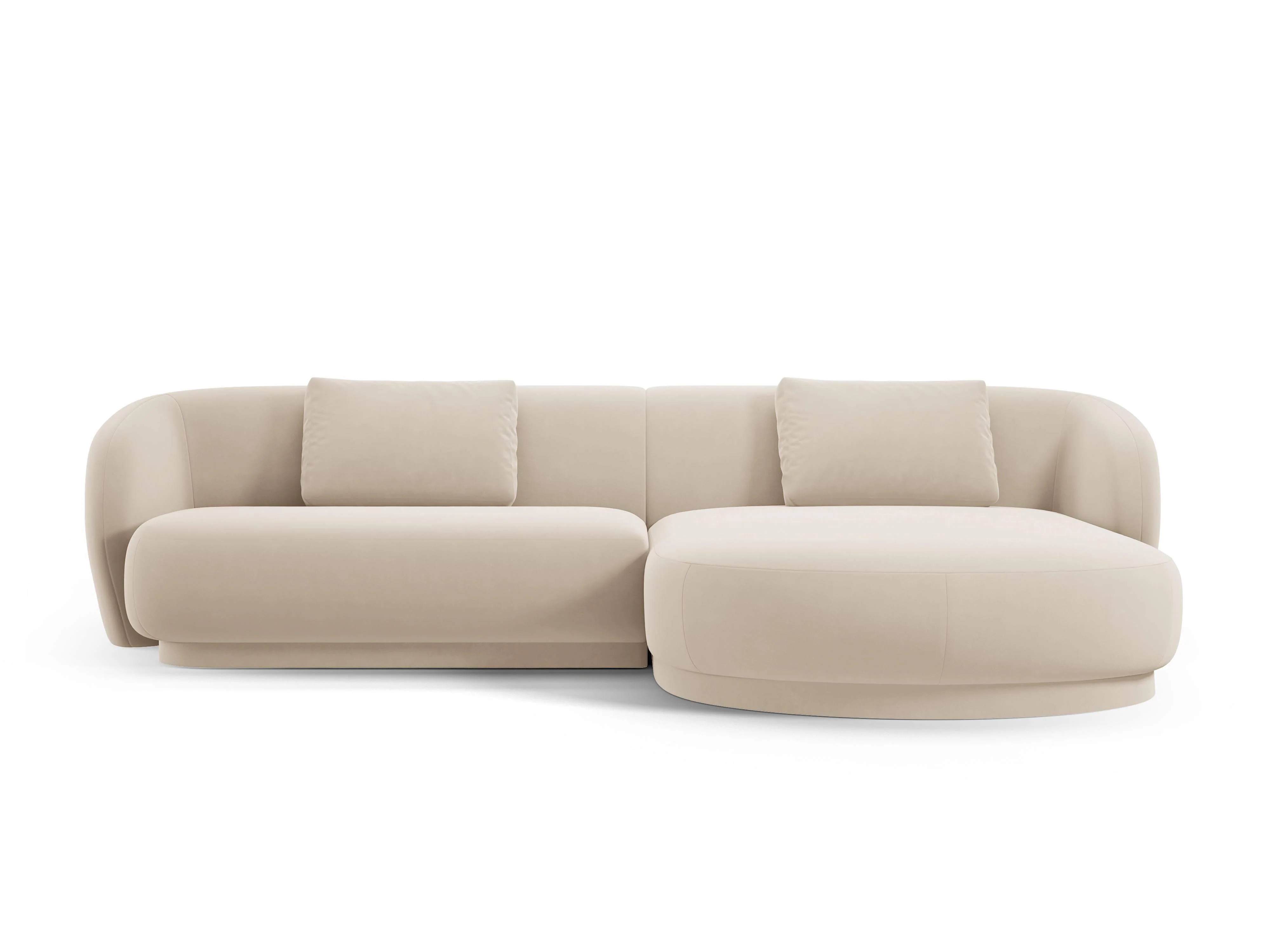 Hoekbank Camden rechts velvet