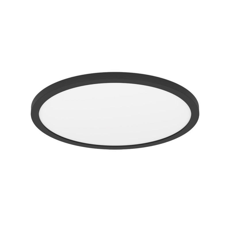 Plafonnier LED connecté Rovito noir RGB 1700 lm 14,6 W EGLO