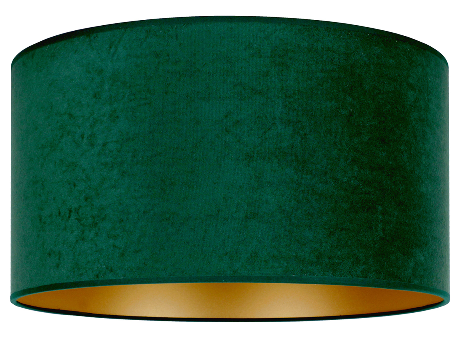 Lampa sufitowa Golden welurowa zielono-złota