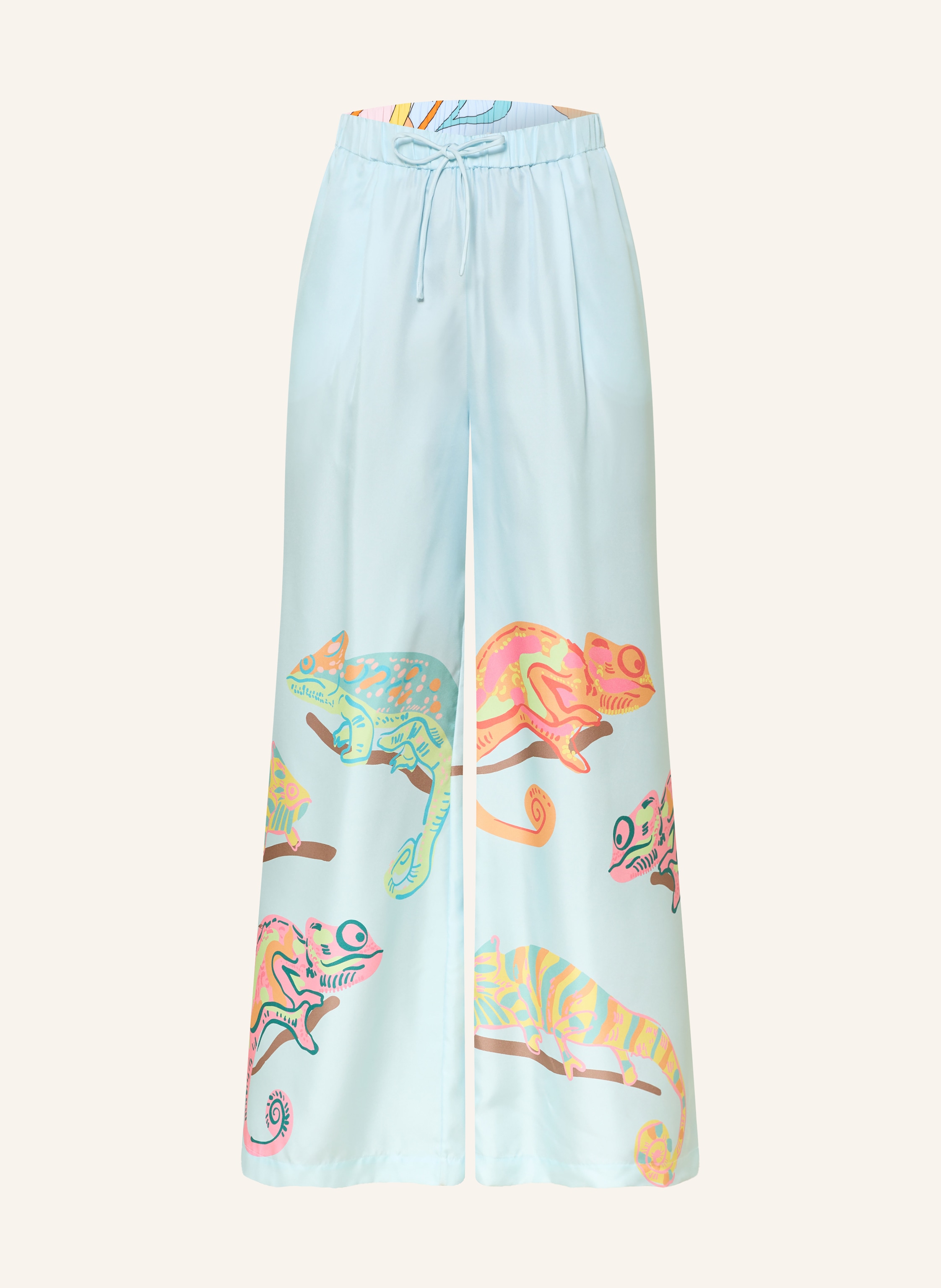 HERZENS Marlenehose aus Seide