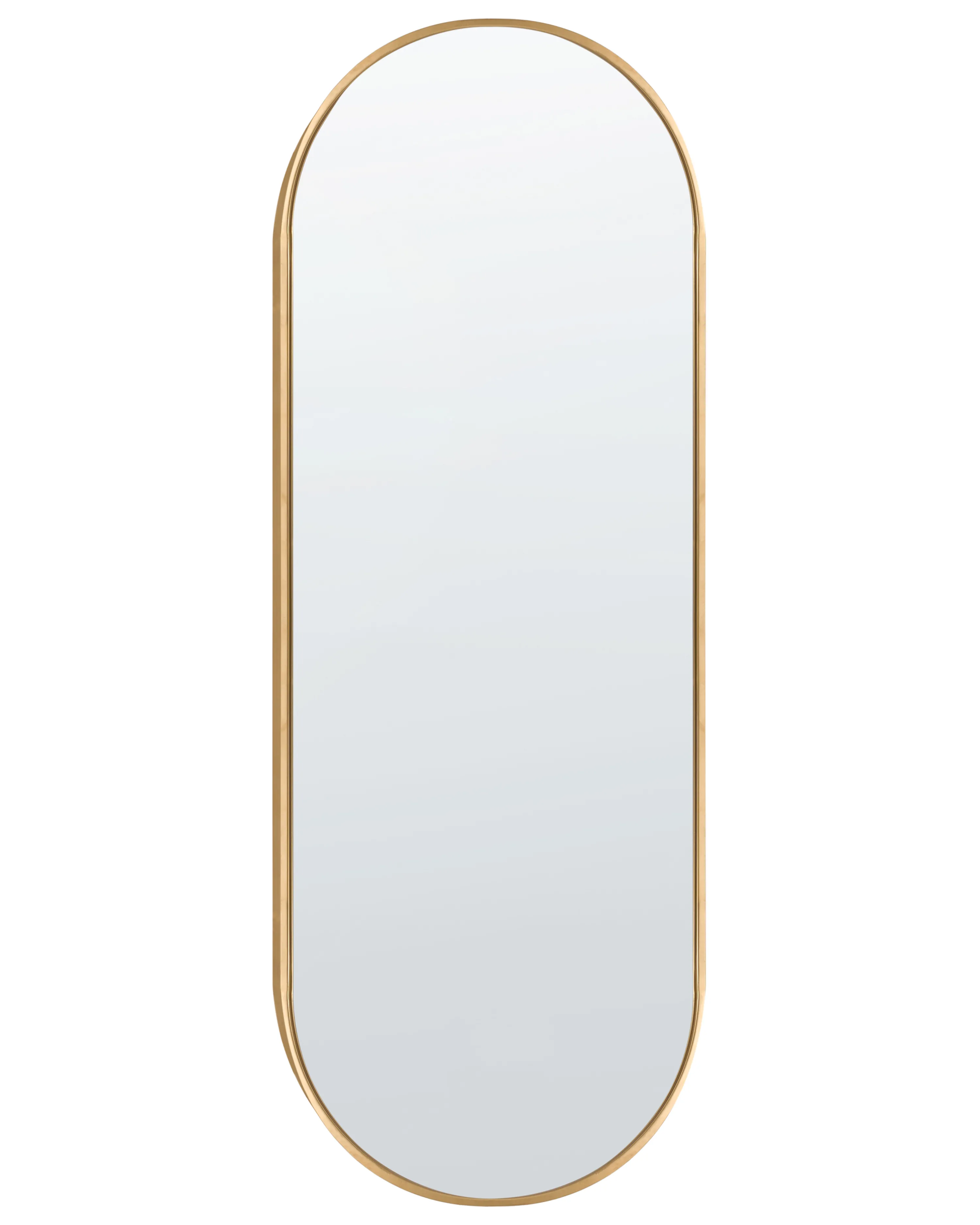 Wall Mirror AZEVILLE 46 cm 122 cm Metal Gold