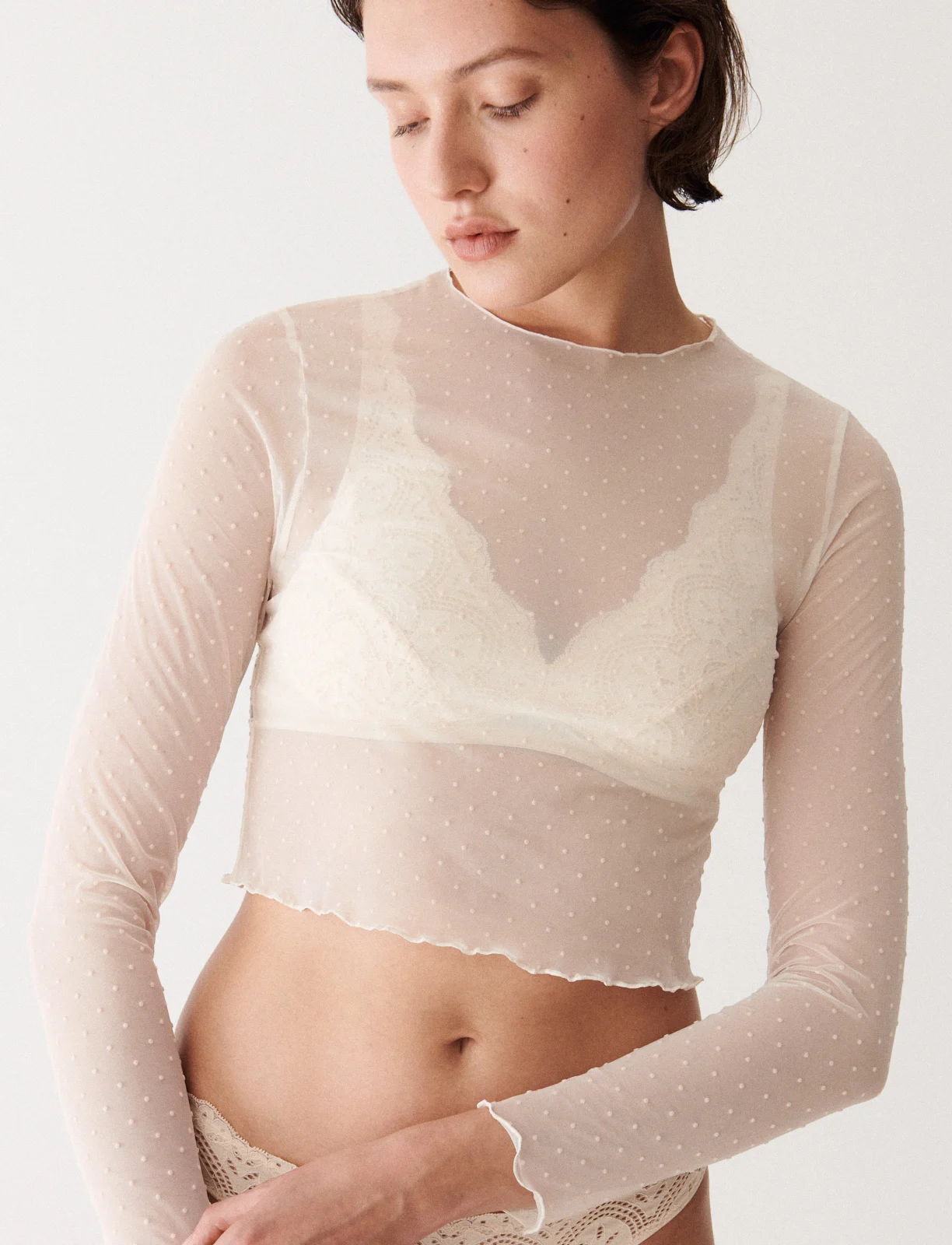 T-shirt manches longues DIVINE DOTS