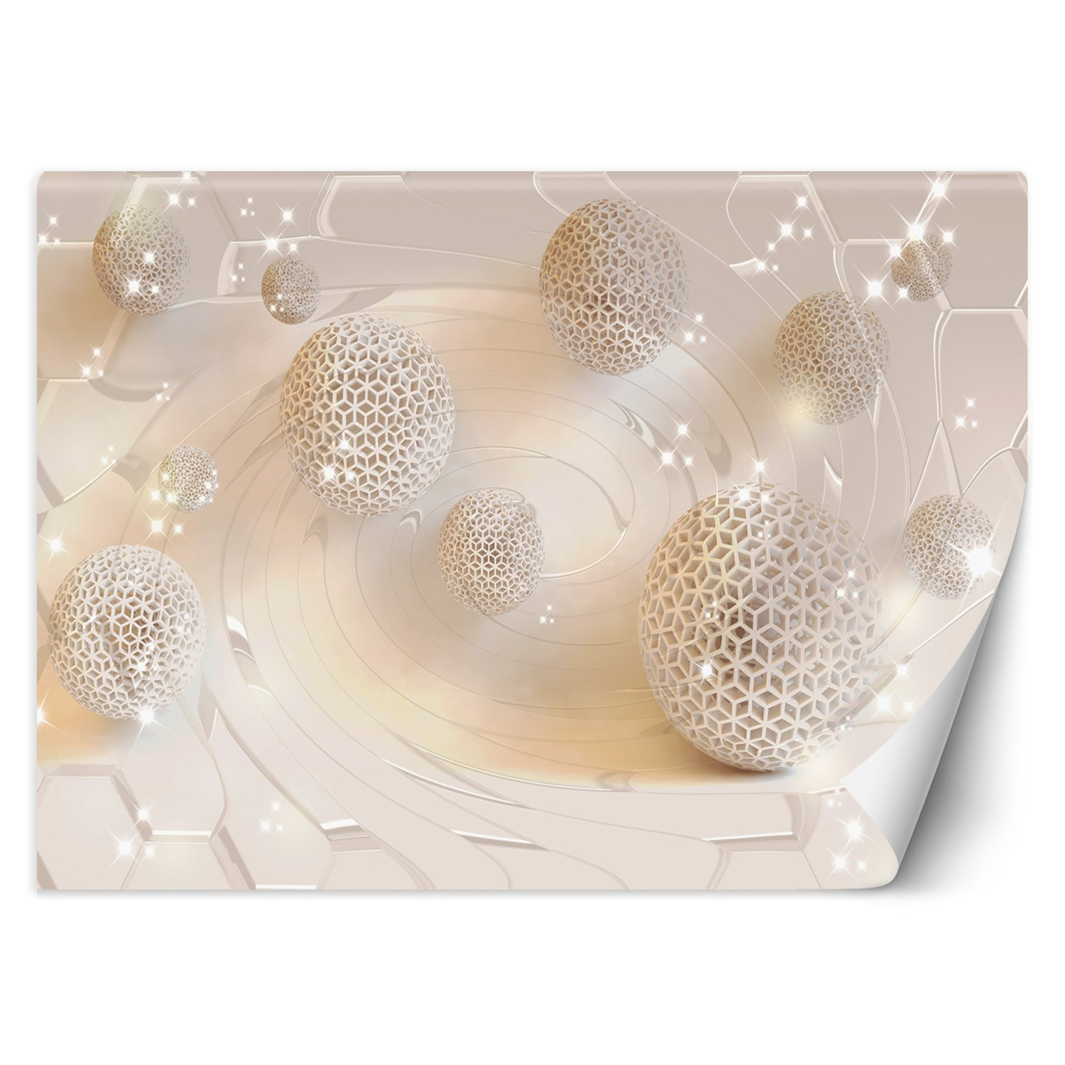 Feeby Fototapeta, Kule tunel 3D 150x105
