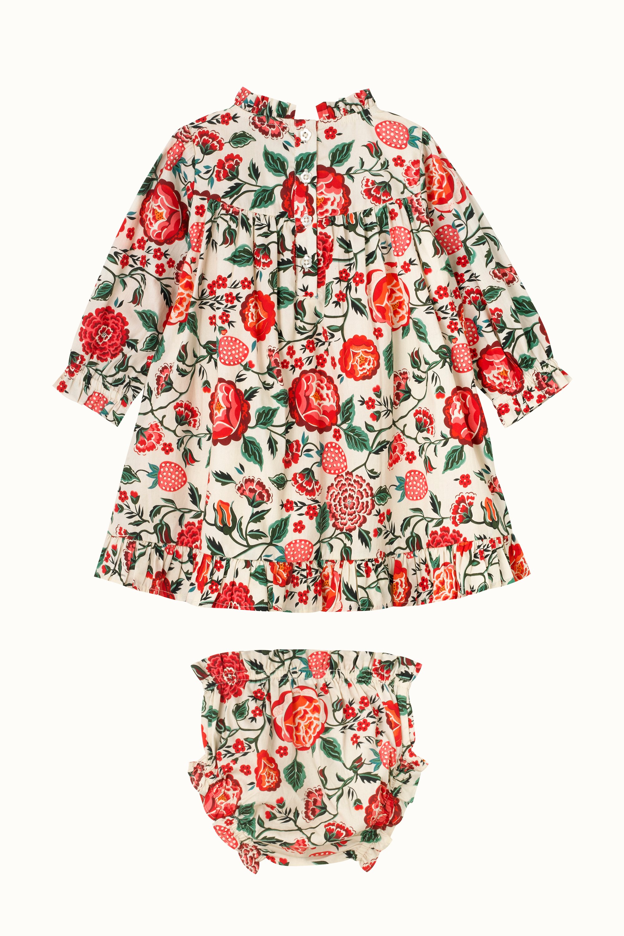 Strawberry Garden Baby Emily Dress (0-24 Months)