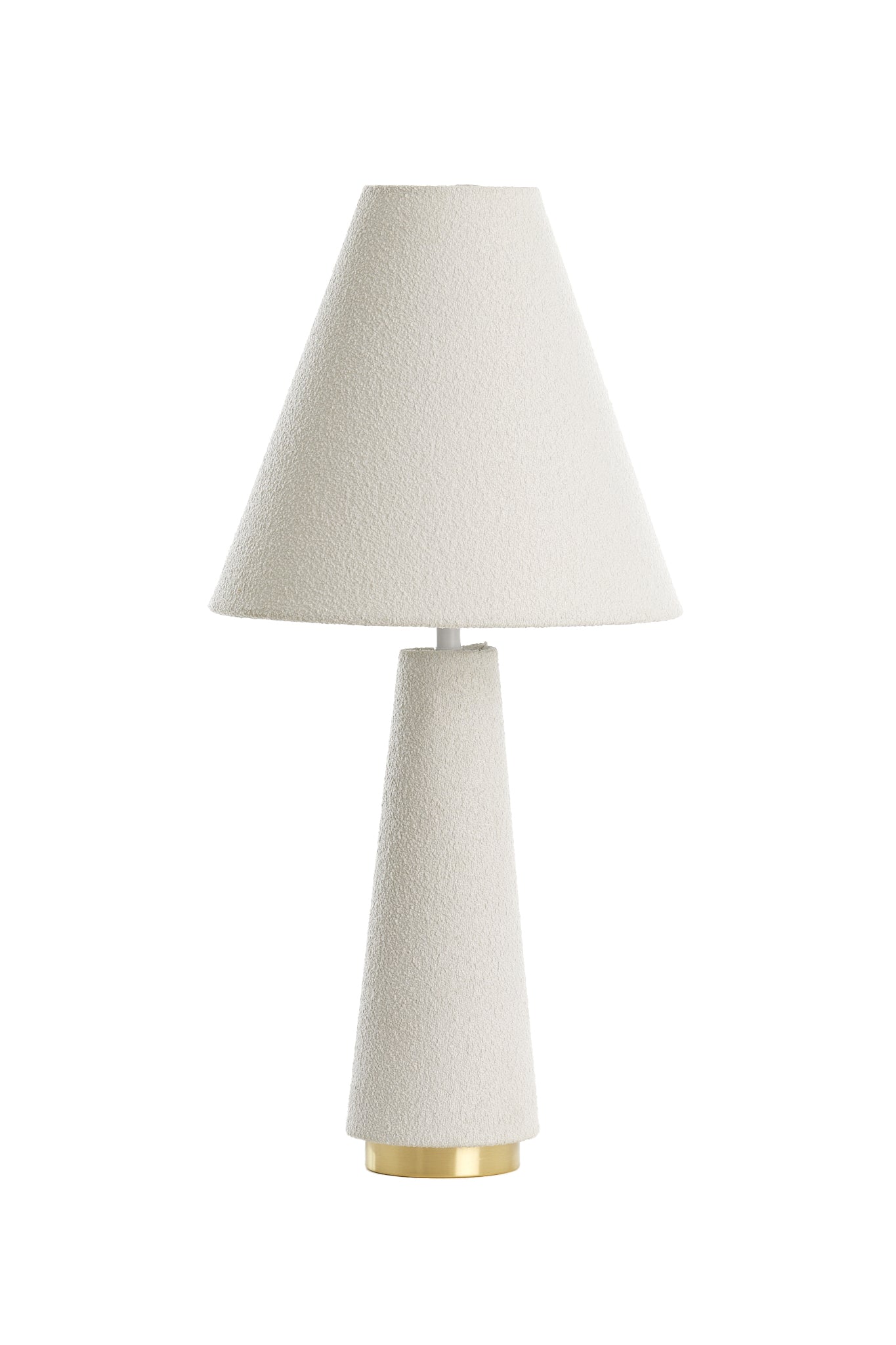 Light & Living tafellamp DEVIA - wit - Ø30x61cm