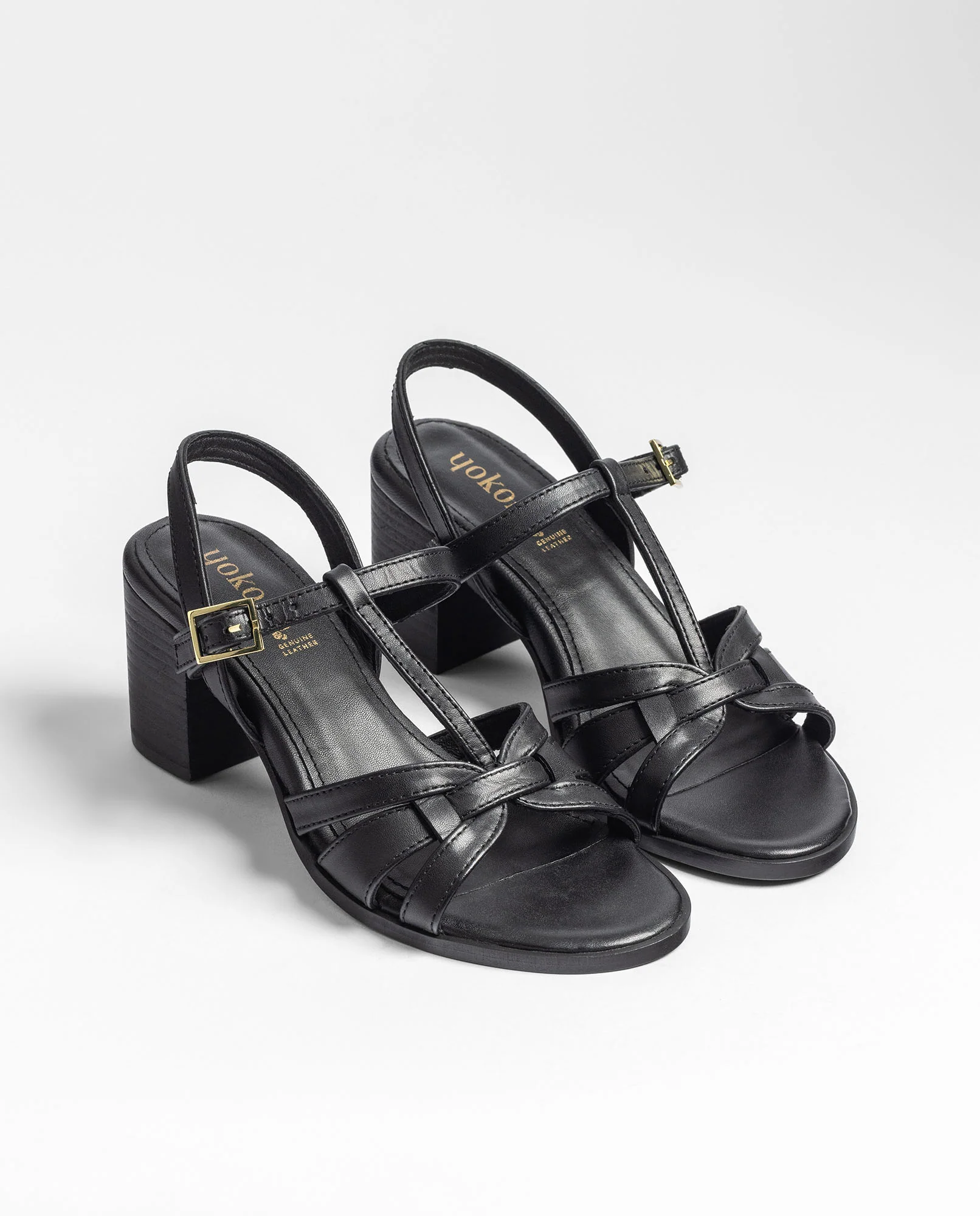 Sandalia de tacón DUGI-252 negro