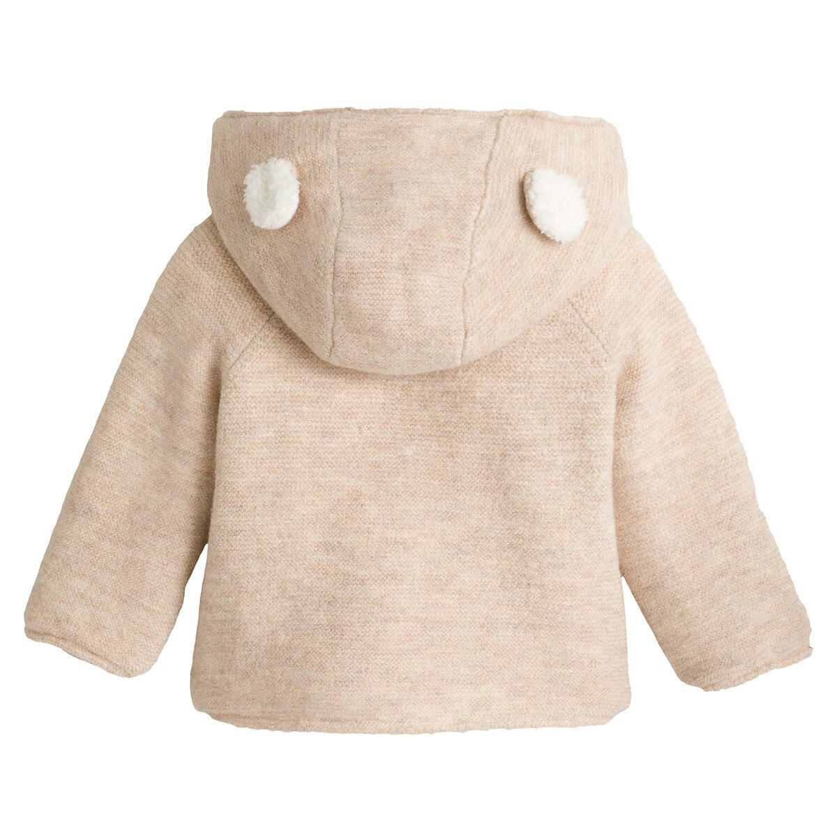 Gilet col V en fine maille boutonné
