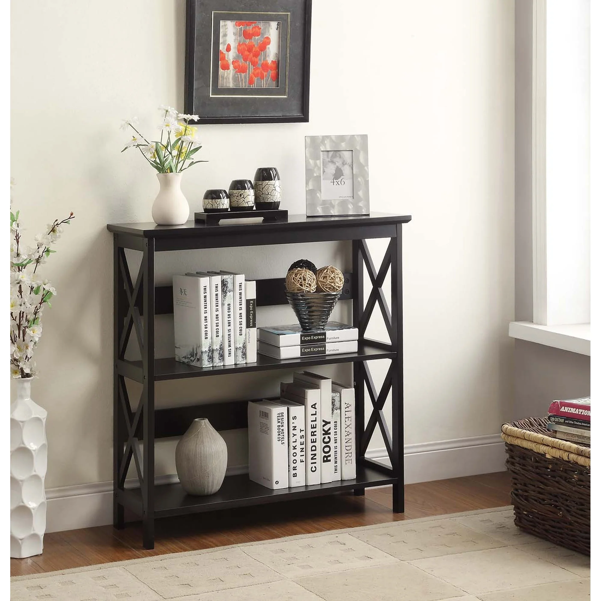 Convenience Concepts Oxford 3 Tier Bookcase