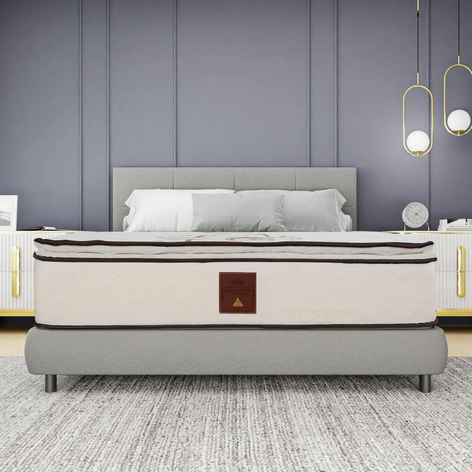 Spectra Orthopedic Mattress 14 Inch Plush Quilted-Top Mattress