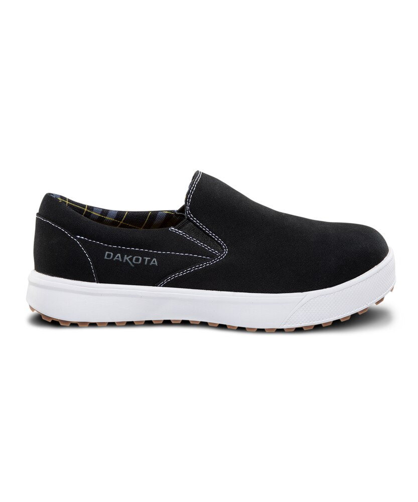 Dakota WorkPro Series Men's Steel Toe Steel Plate Canvas Slip-On Safety Shoes.