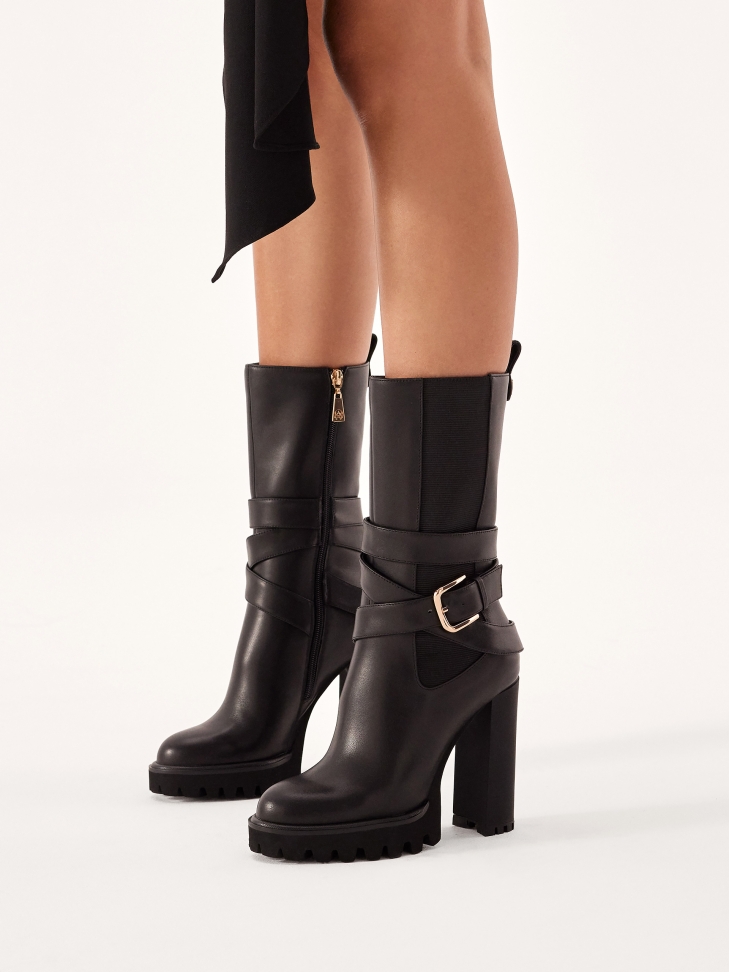 High platform boots
